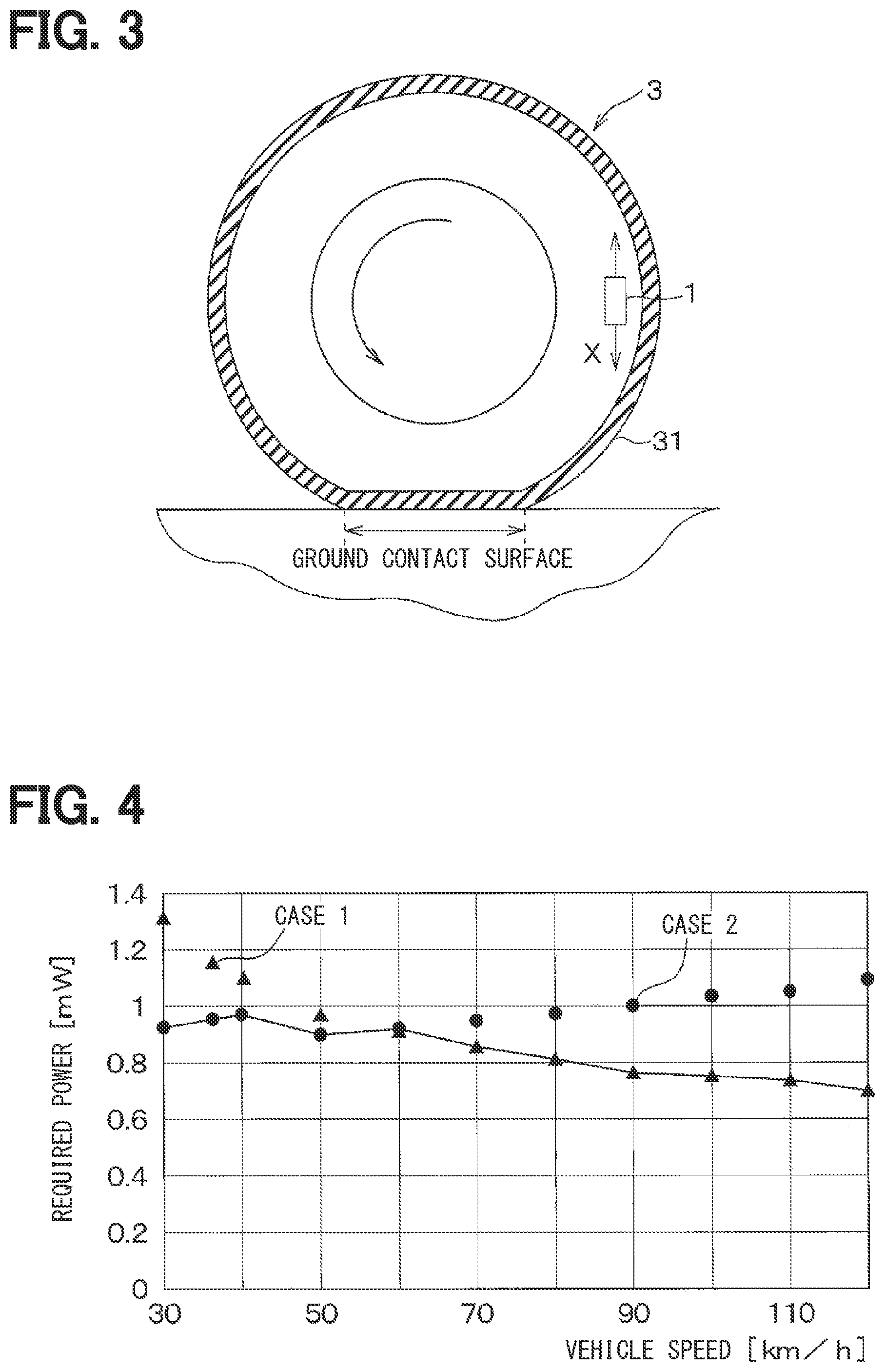Patent US11841219 Figure 3 – Tire side device and road surface condition determination device containing same