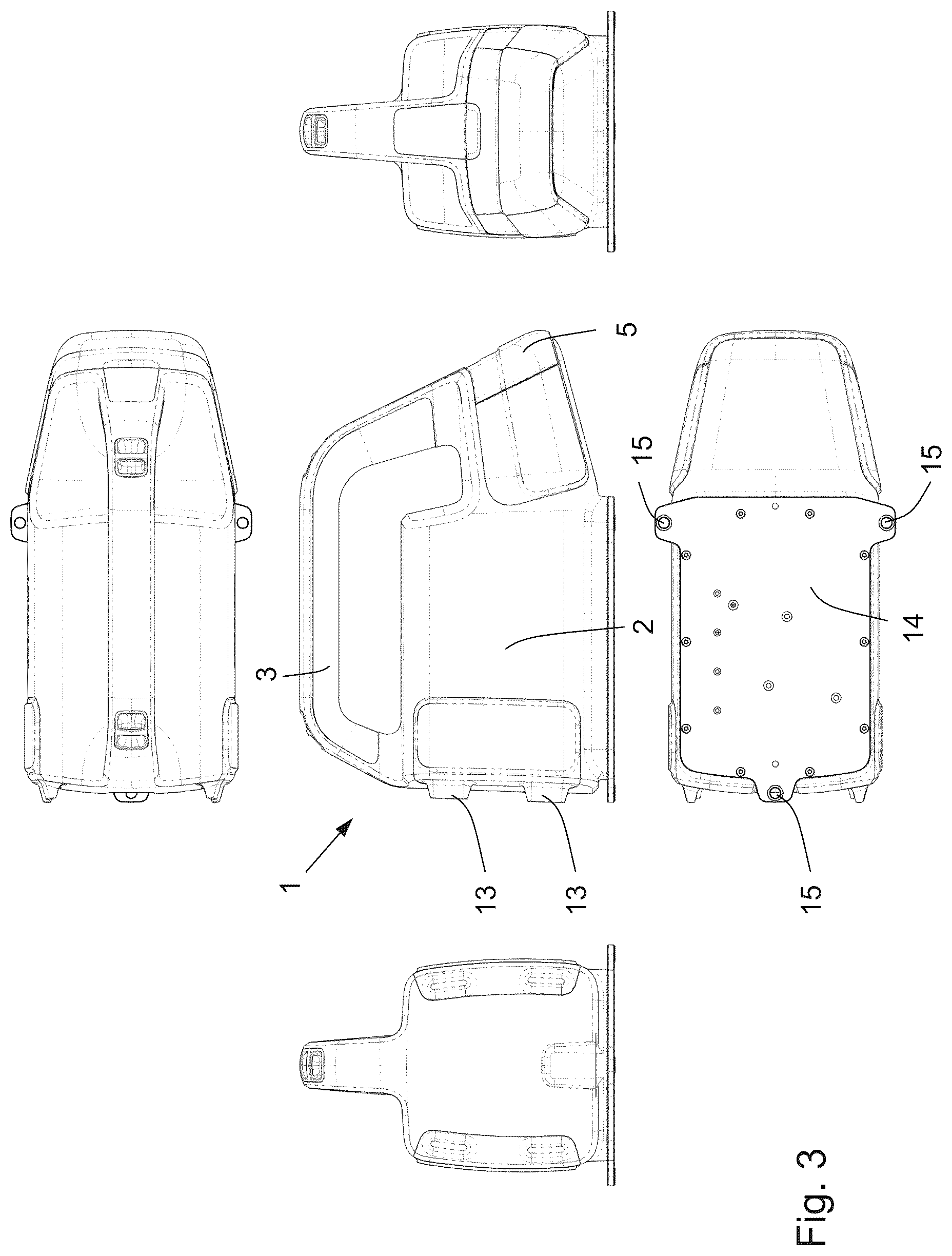 Patent US11841226 Figure 3 – Inertial measuring device for determining a north direction