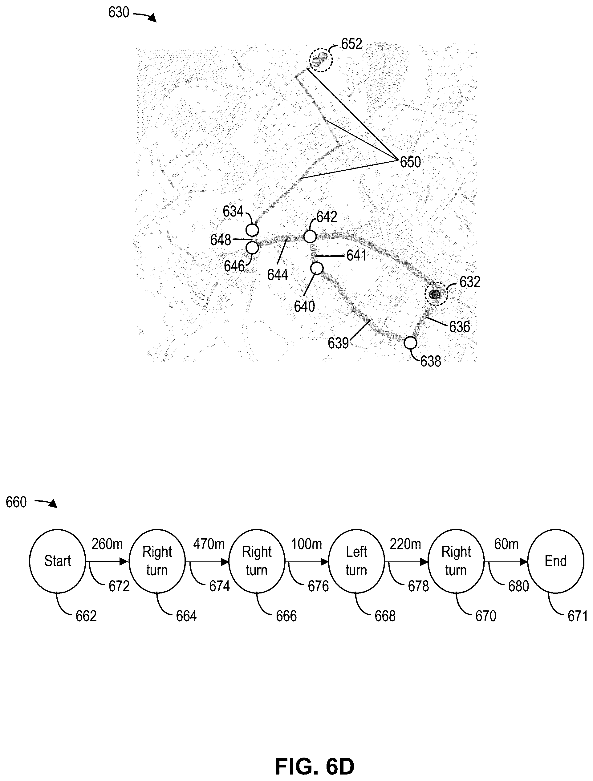 Patent US11841231 Figure 10 – Method and system for vehicle route determination based on motion data