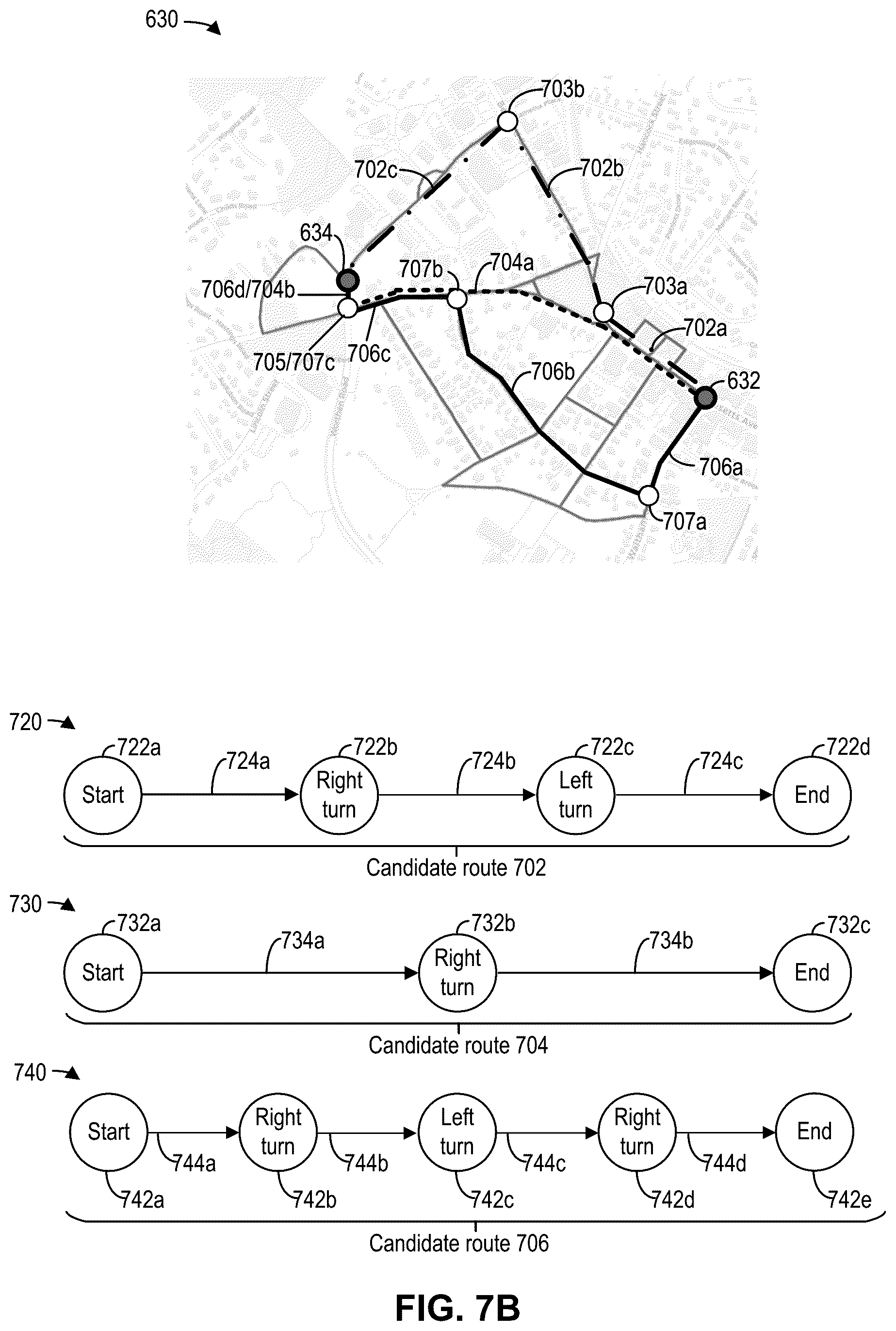 Patent US11841231 Figure 12 – Method and system for vehicle route determination based on motion data