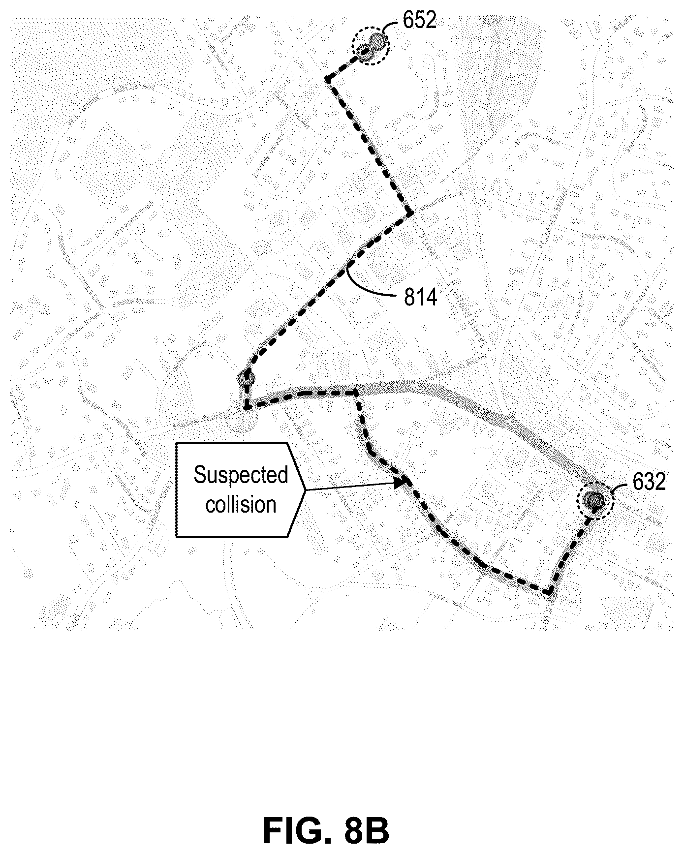 Patent US11841231 Figure 16 – Method and system for vehicle route determination based on motion data