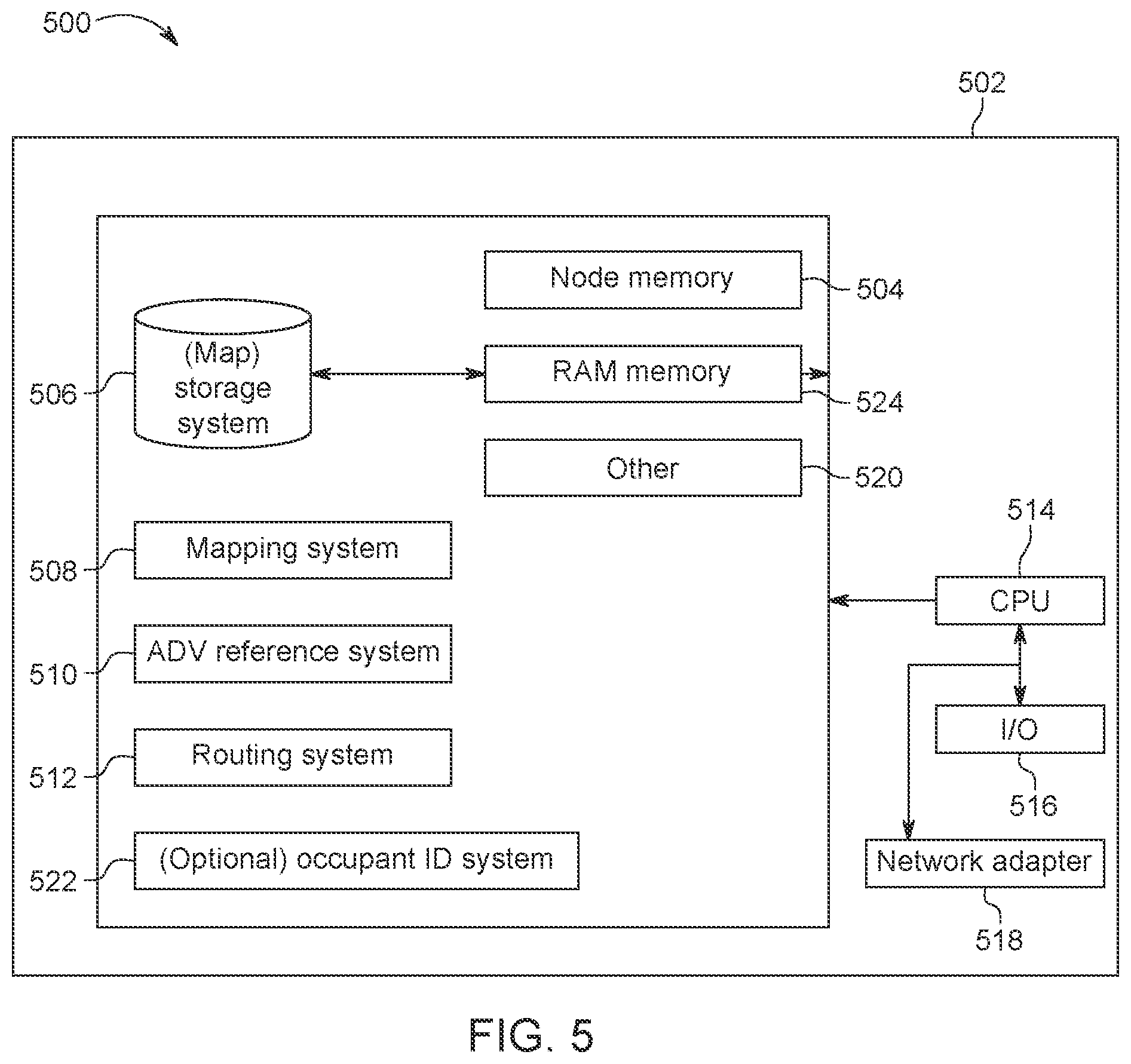 Patent US11841232 Figure 6 – Re-routing autonomous vehicles using dynamic routing and memory management