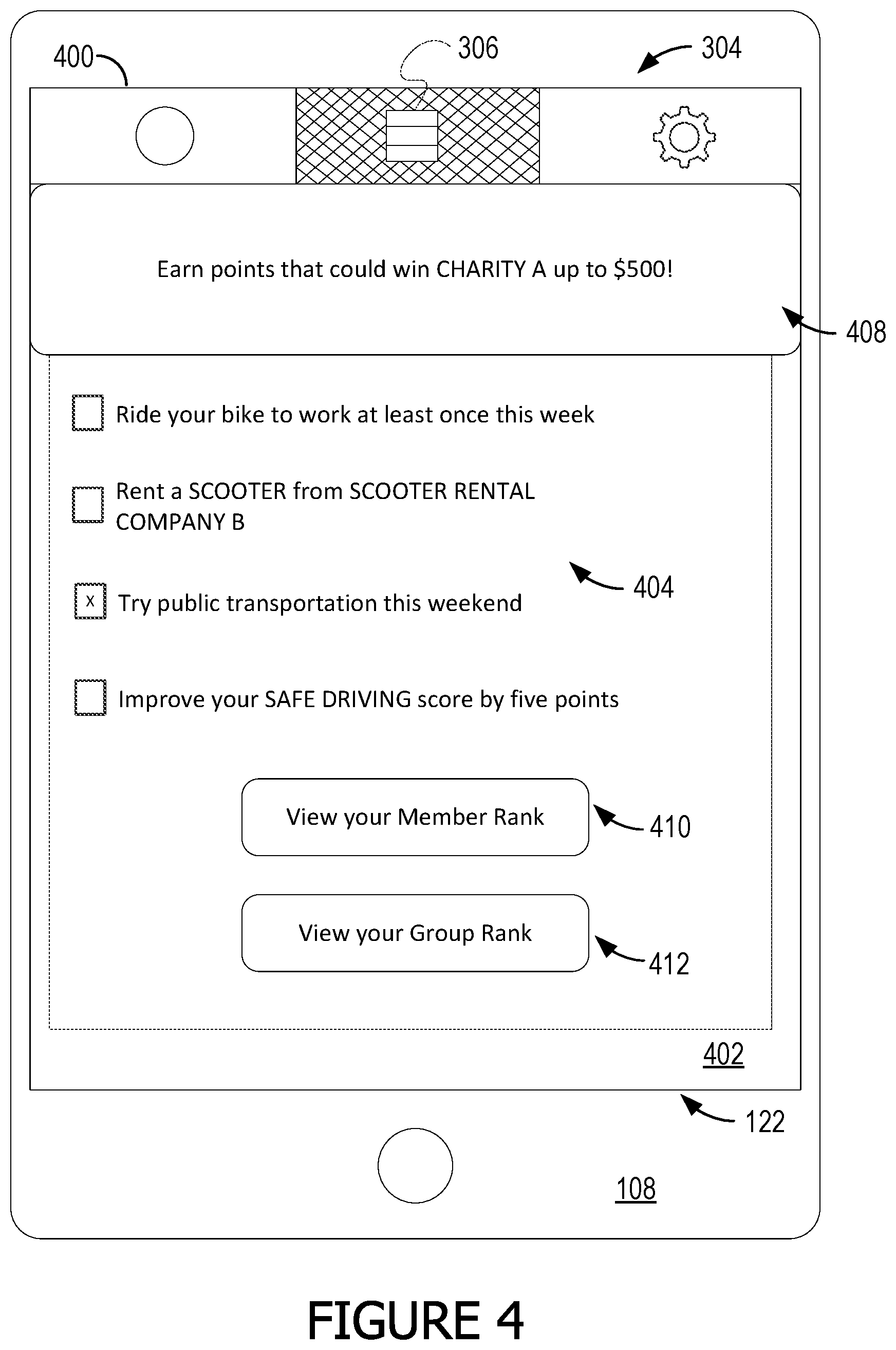 Patent US11841234 Figure 4 – Systems and methods for generating user offerings responsive to telematics data