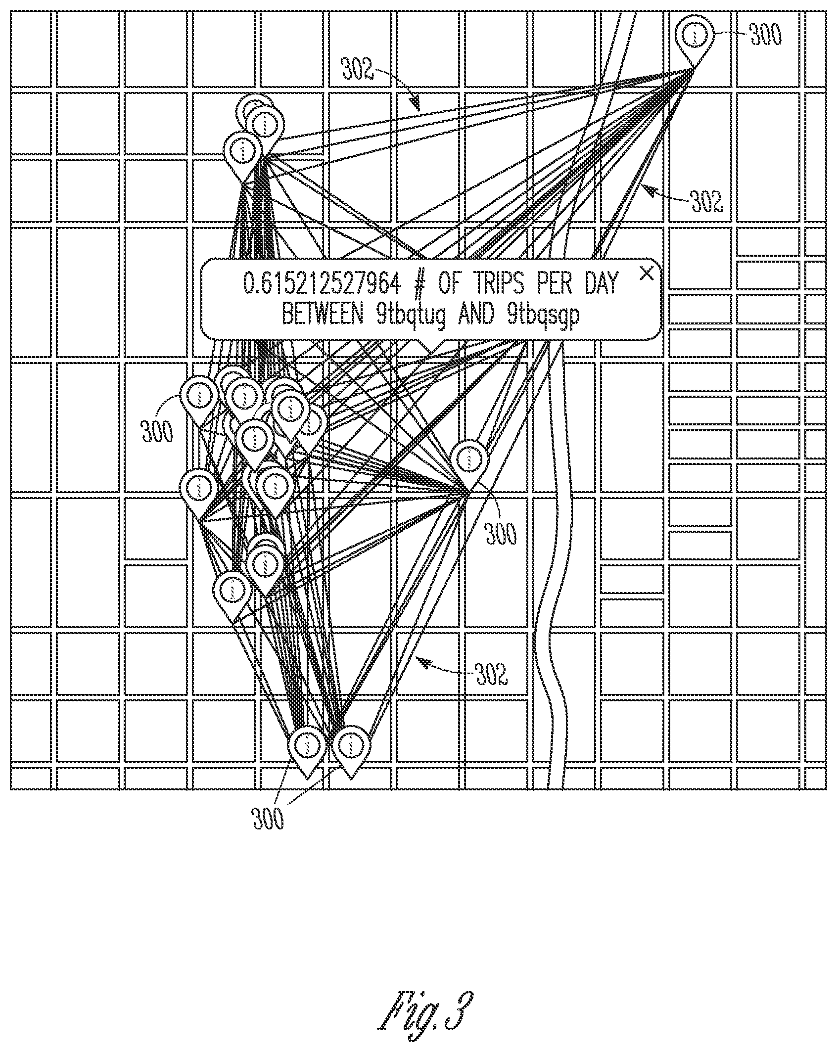 Patent US11841235 Figure 3 – Autonomous vehicle positioning for trip optimization