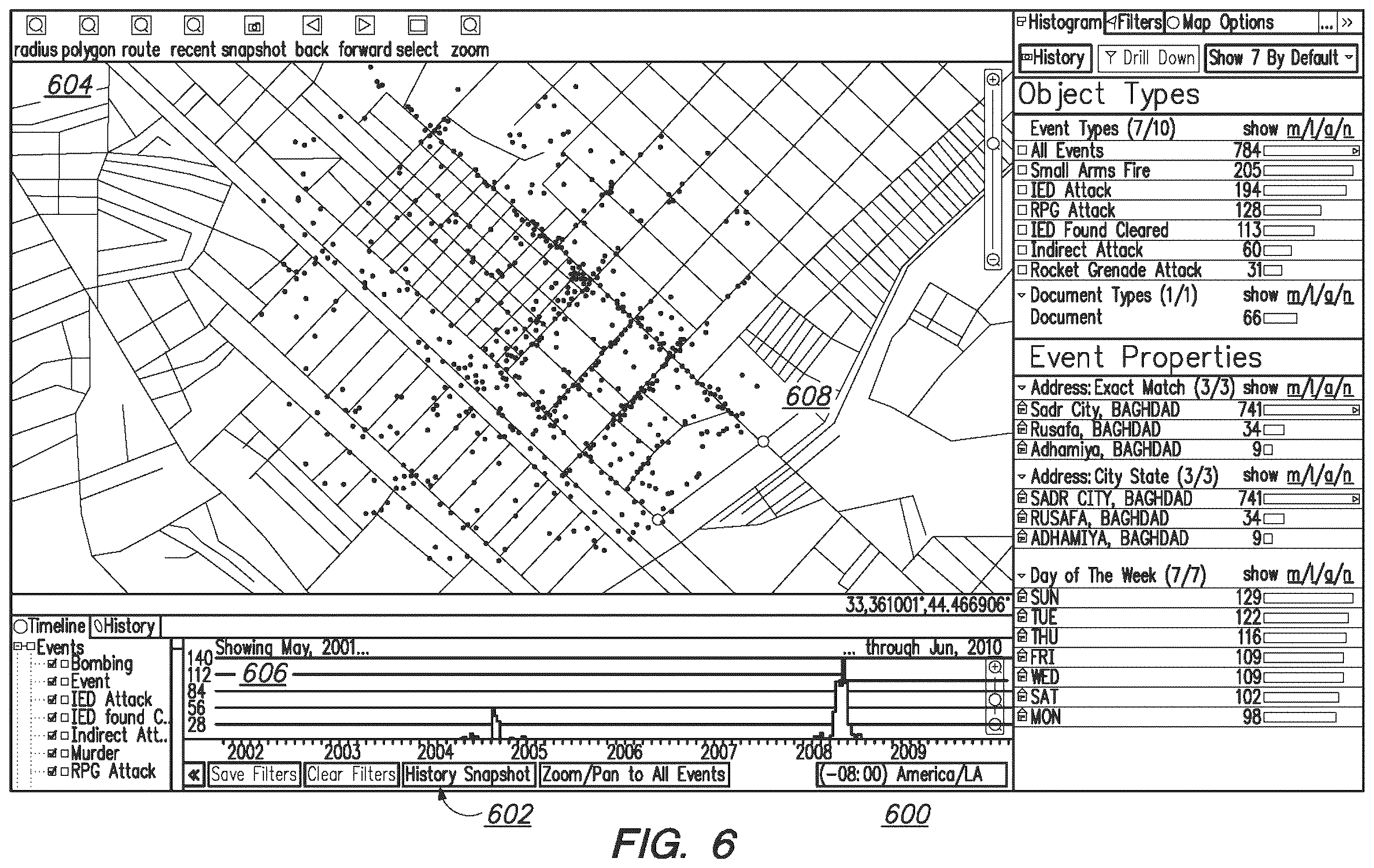 Patent US11841238 Figure 7 – Geotagging structured data