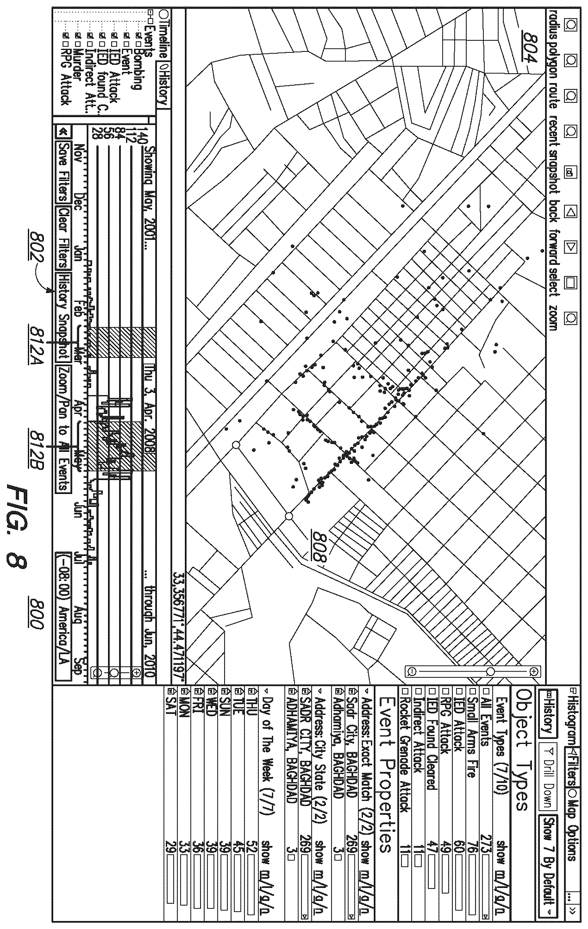 Patent US11841238 Figure 9 – Geotagging structured data