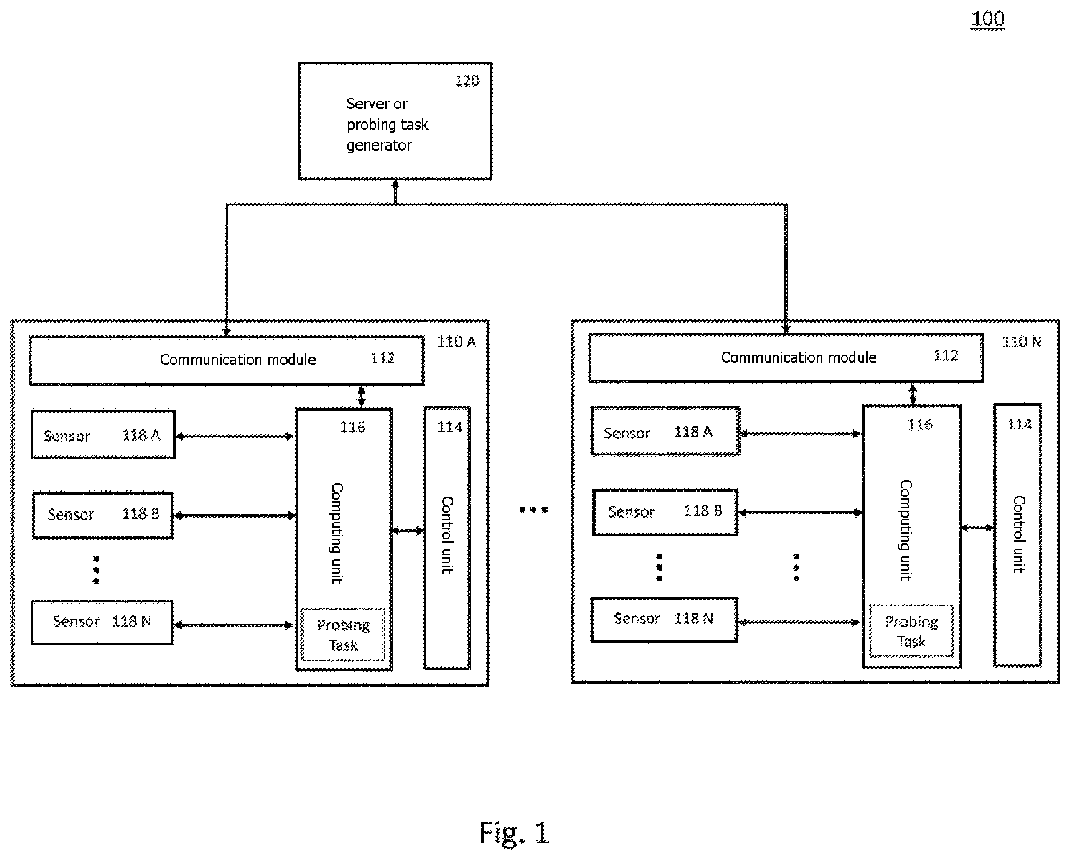 Patent US11841240 Figure 1 – System and method for the dynamic and robust updating of a digital map