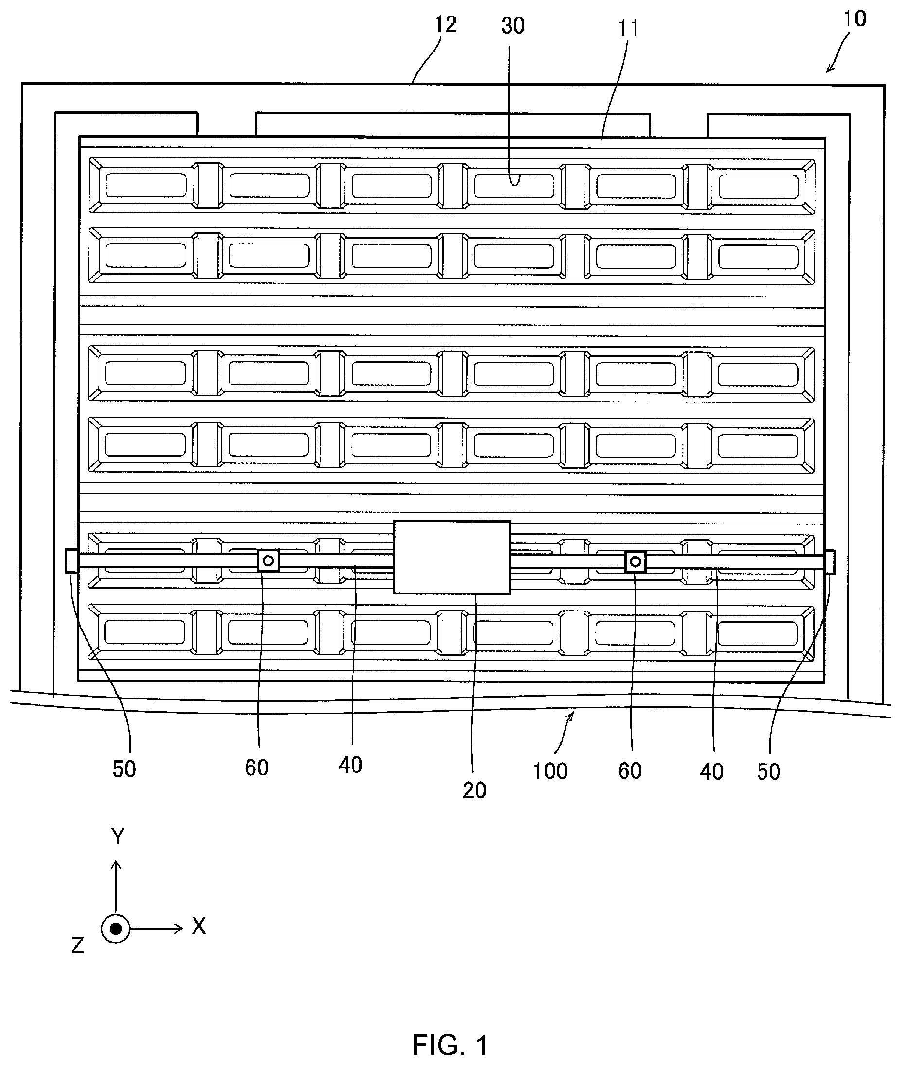 Patent US11841246 — Device holding member and device holding member set — Figure 1