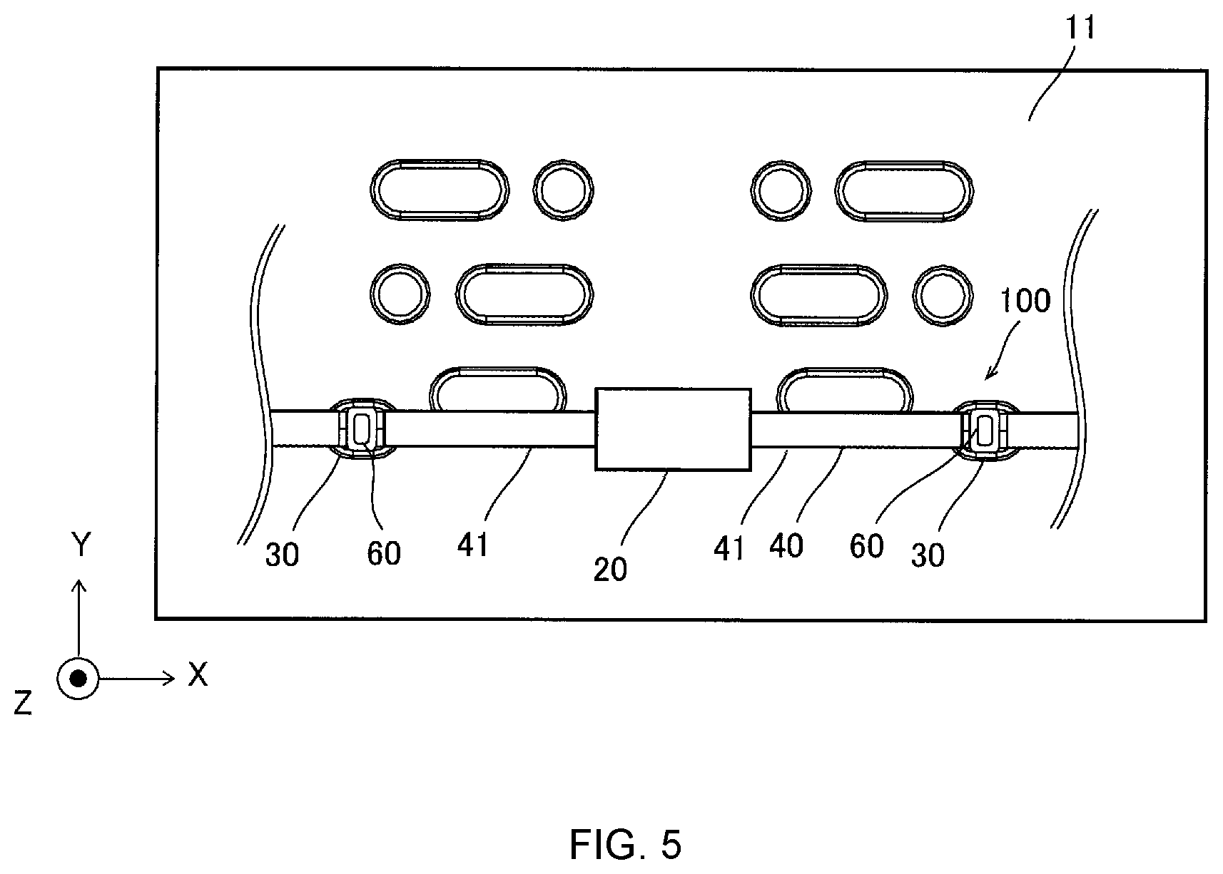 Patent US11841246 Figure 5 – Device holding member and device holding member set