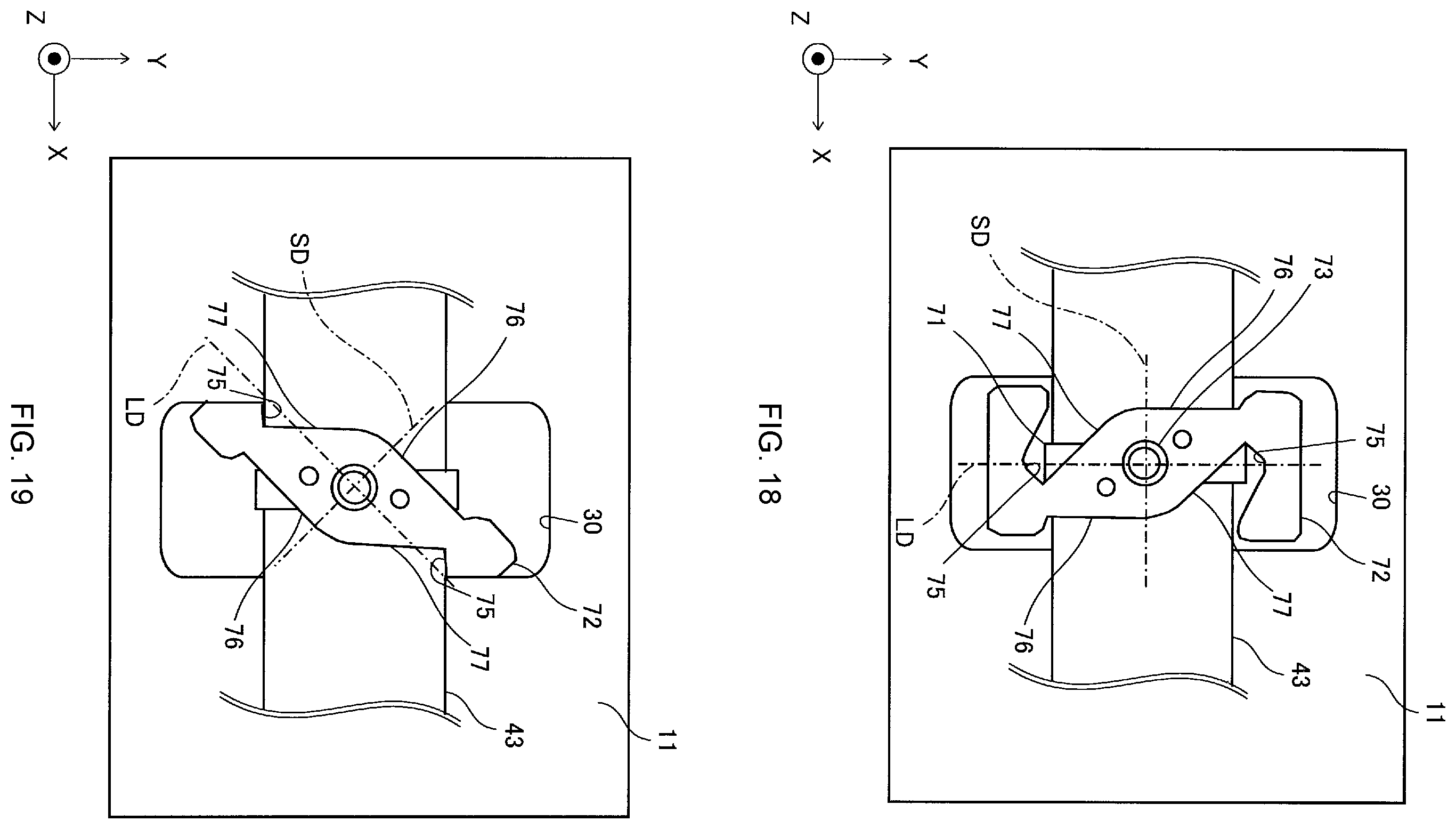 Patent US11841246 Figure 13 – Device holding member and device holding member set