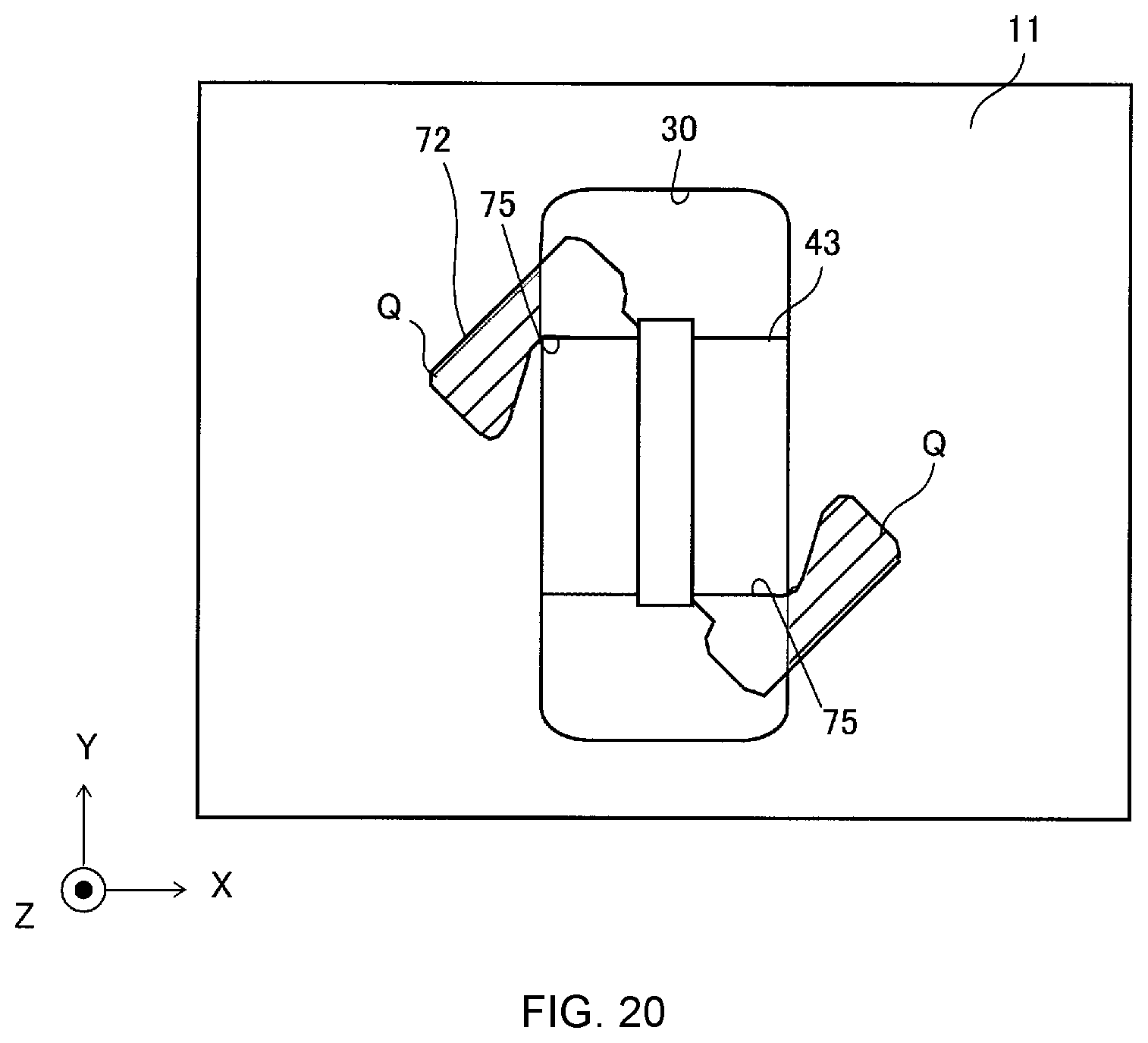 Patent US11841246 Figure 14 – Device holding member and device holding member set