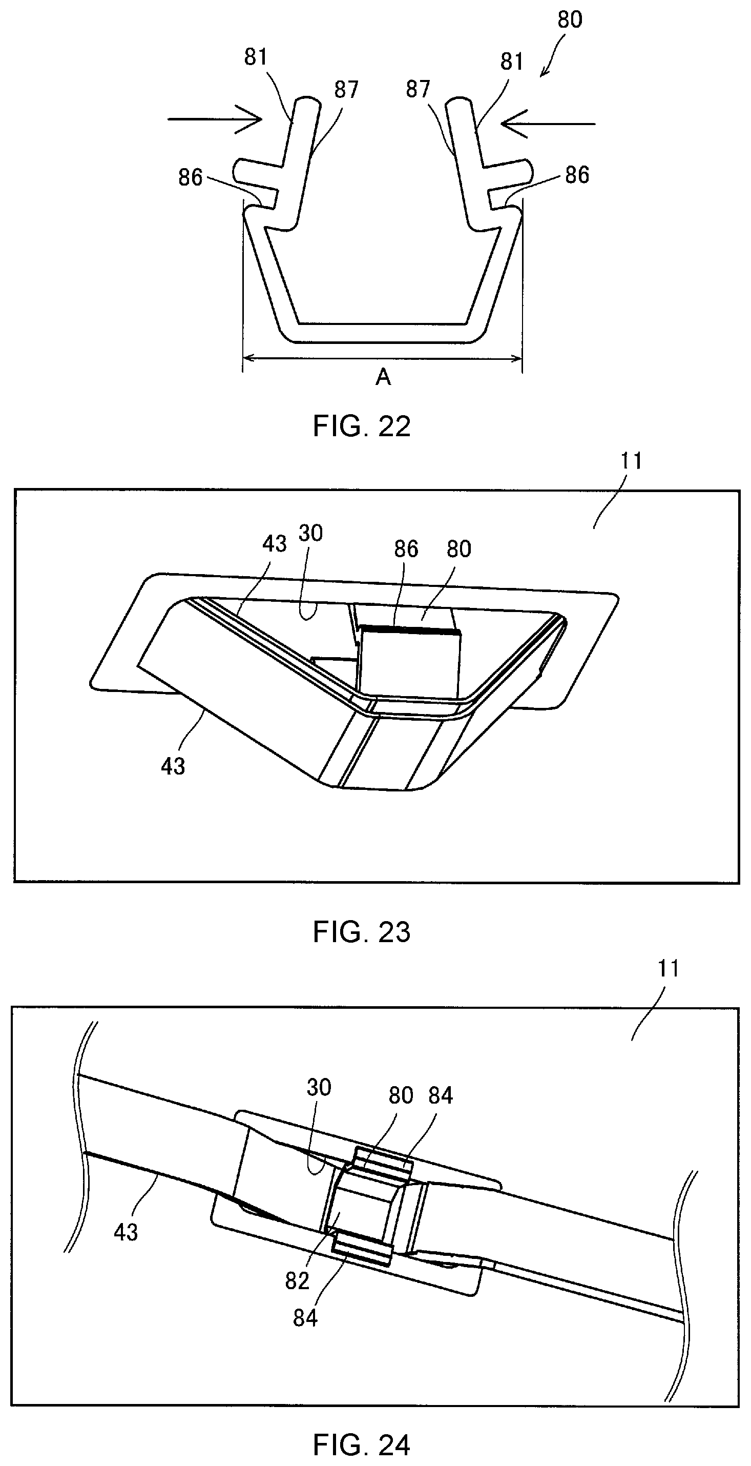 Patent US11841246 Figure 16 – Device holding member and device holding member set