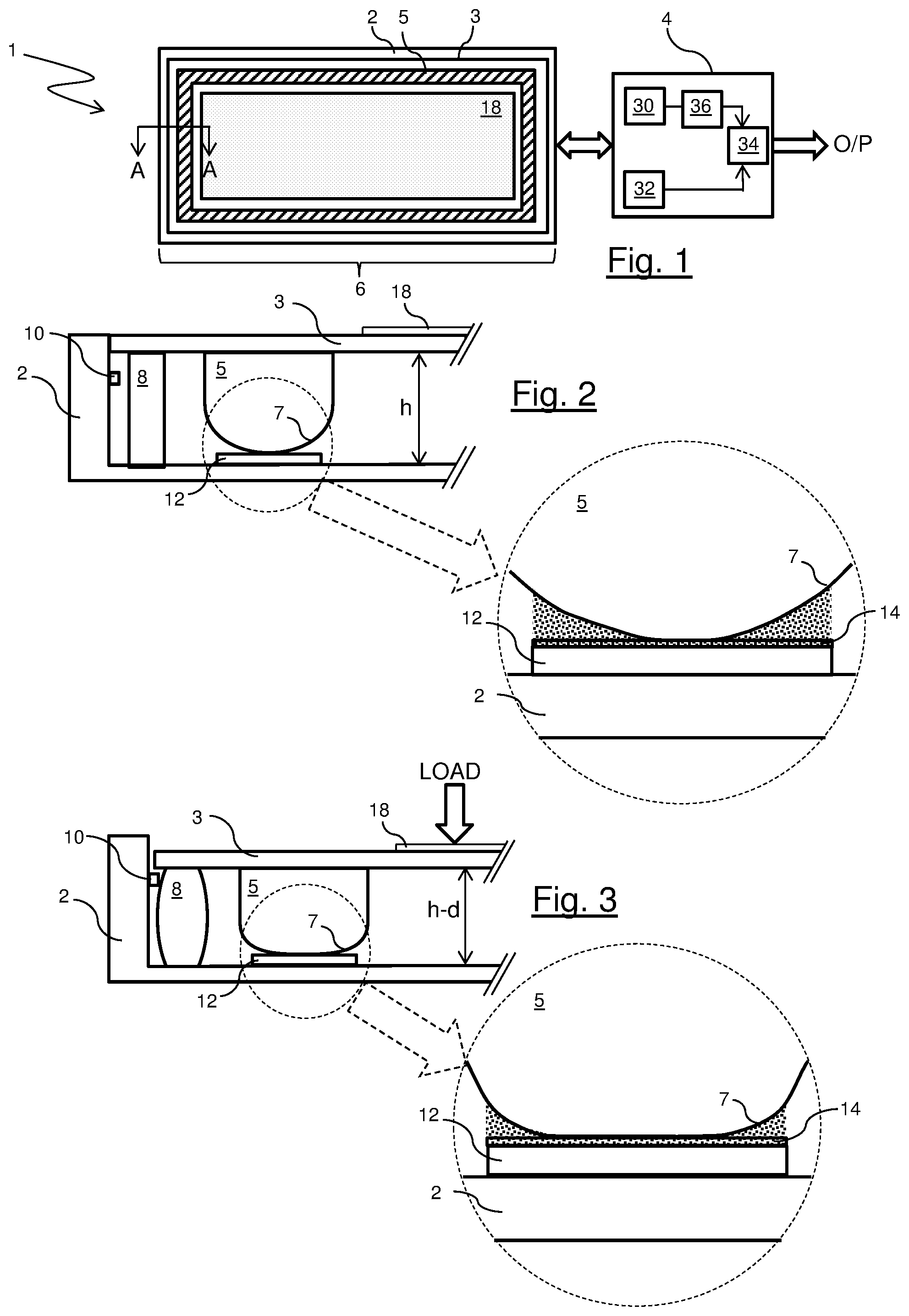 Patent US11841249 Figure 1 – Capacitive sensing