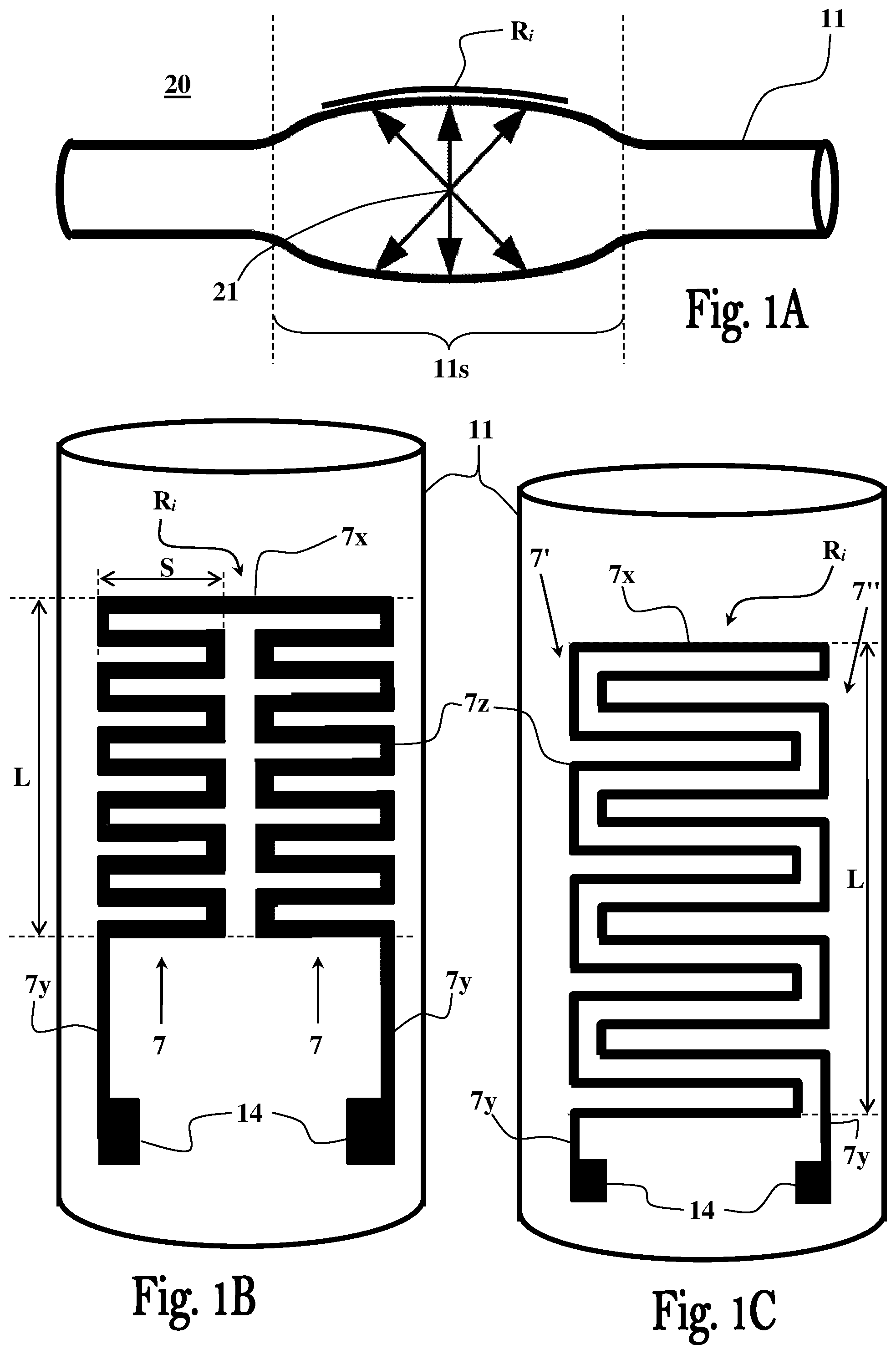 Patent US11841251 Figure 1 – Direct implementation of sensors in tubes