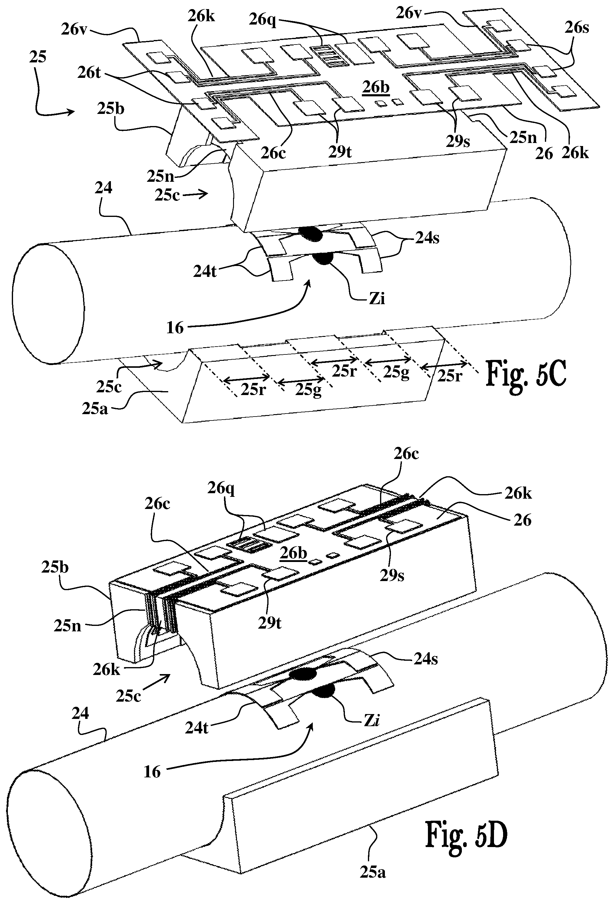 Patent US11841251 Figure 6 – Direct implementation of sensors in tubes