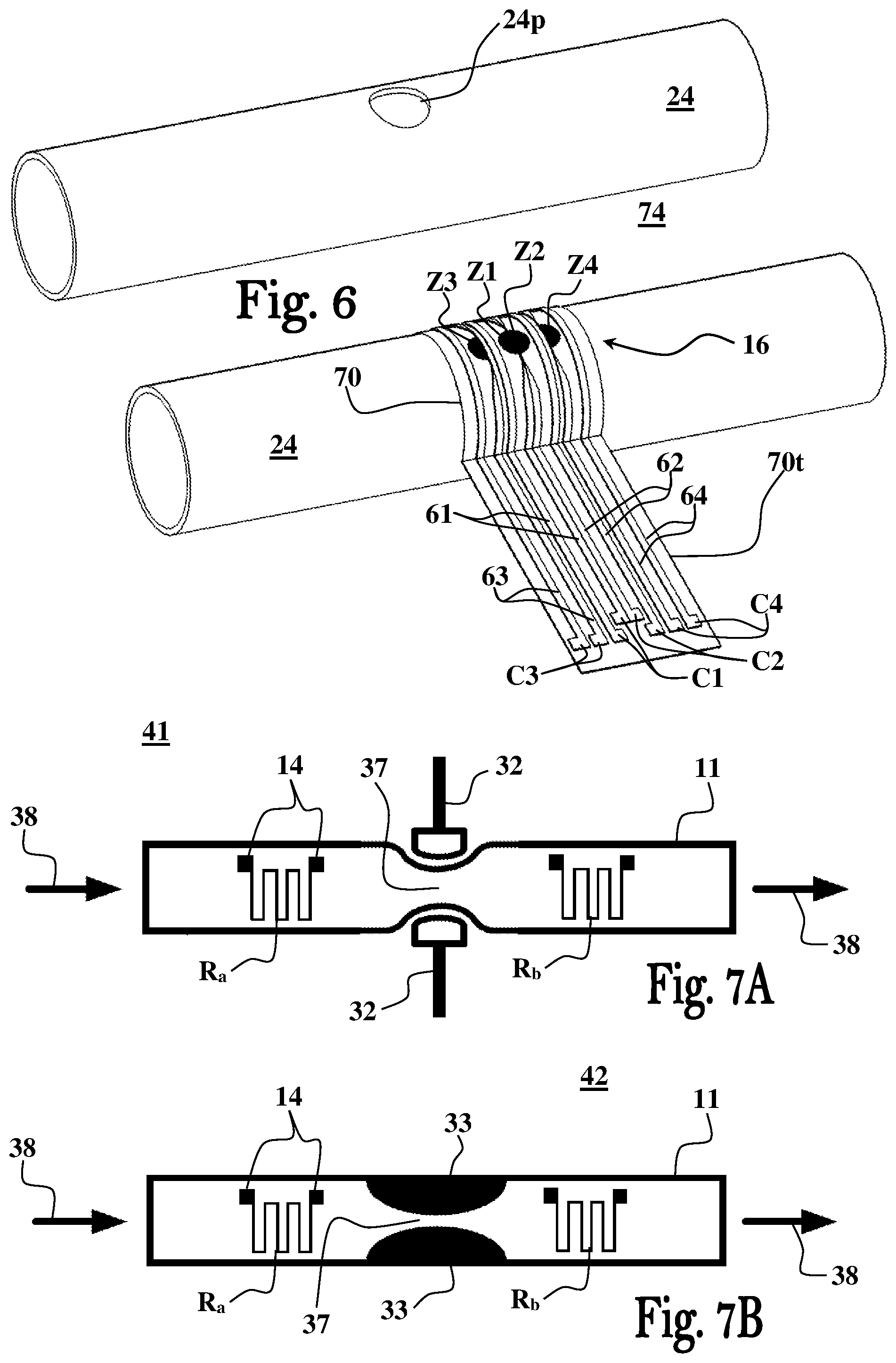 Patent US11841251 Figure 8 – Direct implementation of sensors in tubes