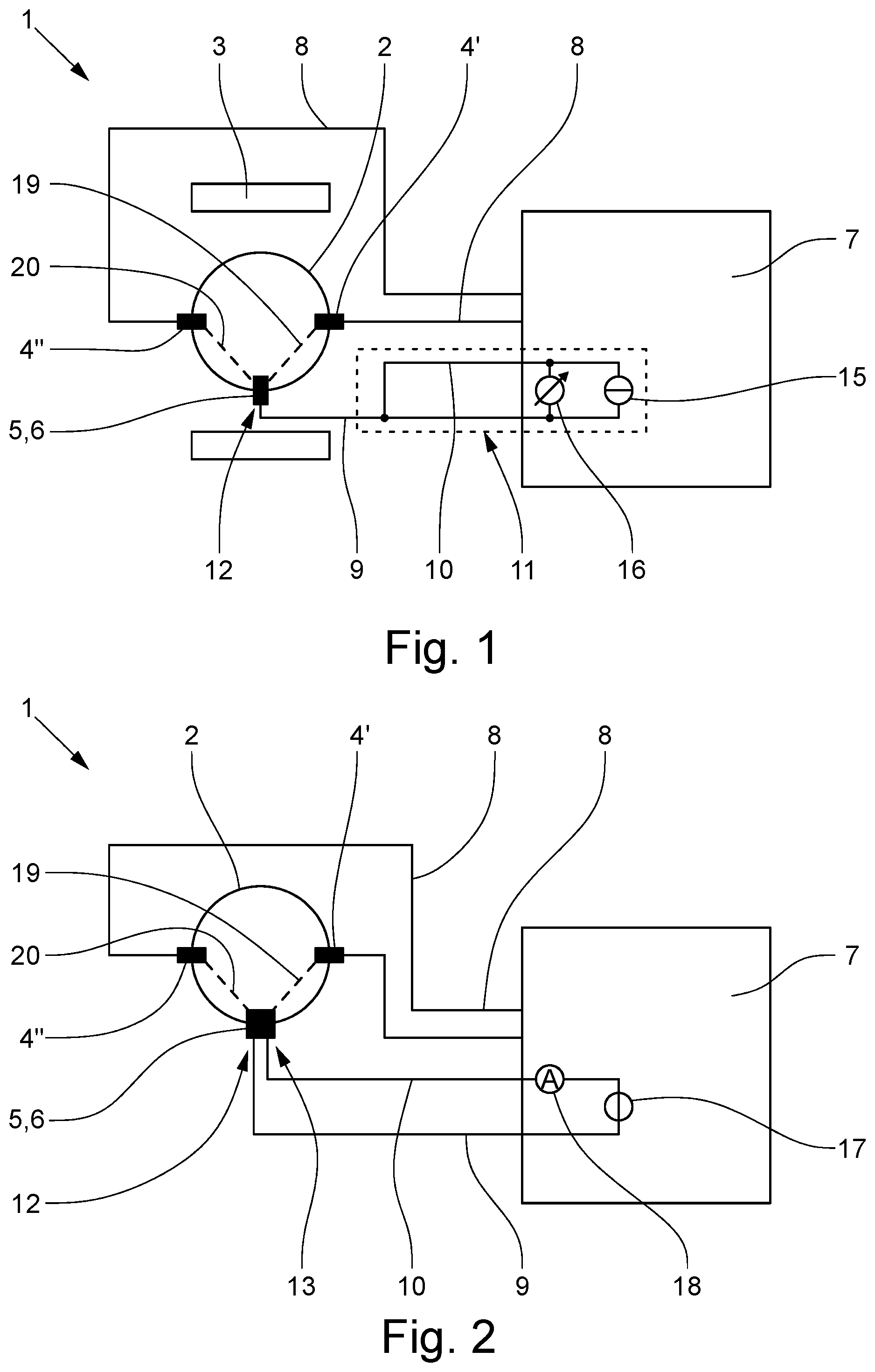 Patent US11841253 Figure 1 – Magnetic-inductive flowmeter and method for the monitoring of the function of a magnetic-inductive flowmeter