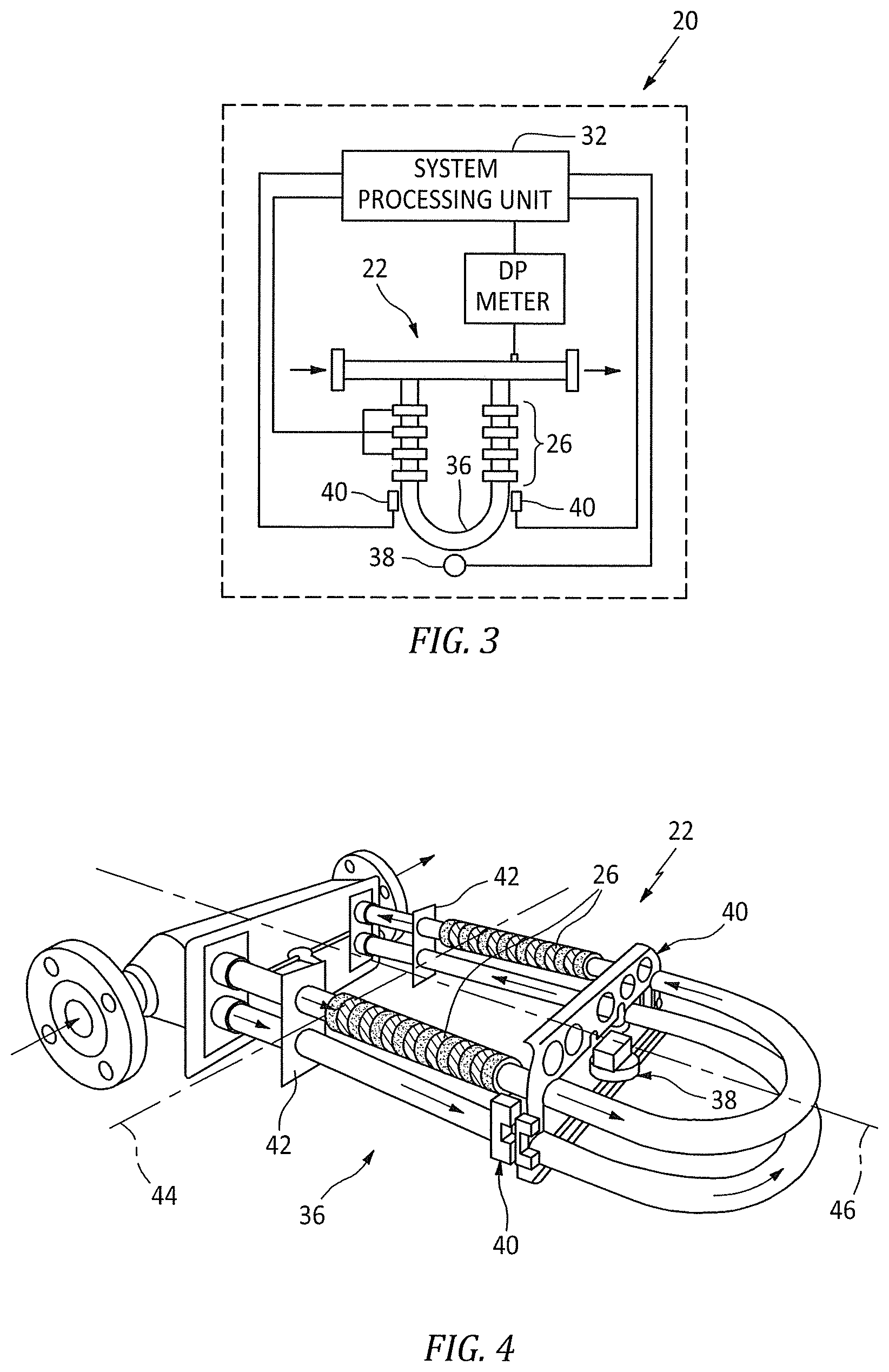 Patent US11841257 Figure 2 – Method and apparatus for measuring wet gas utilizing an augmented Coriolis flow meter