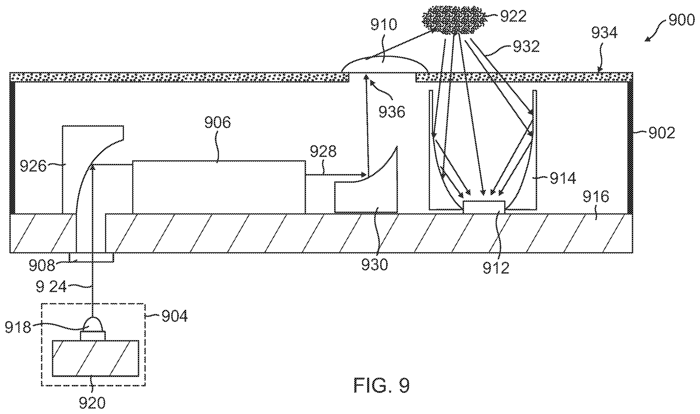 Patent US11841268 Figure 9 – Compact material analyzer