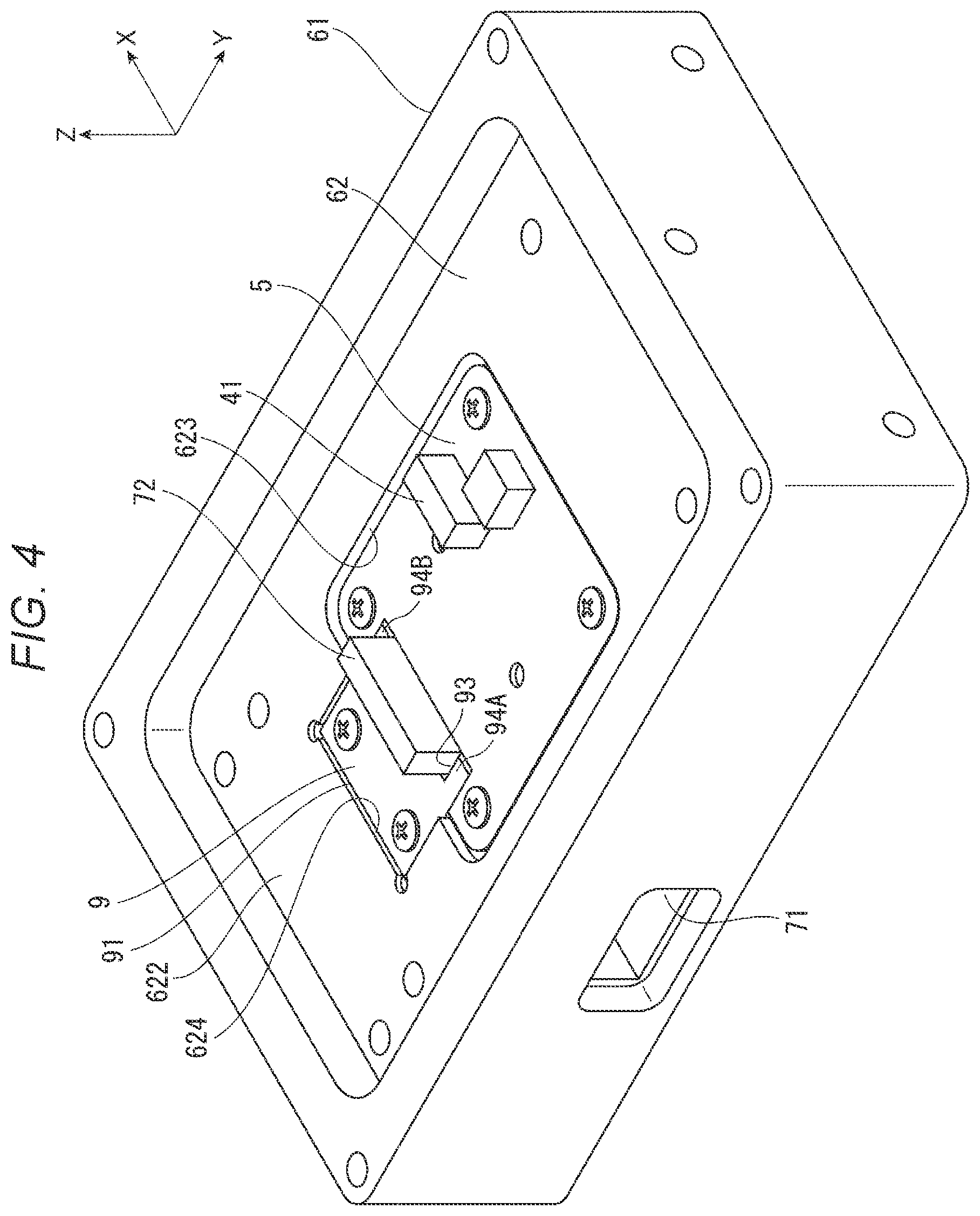 Patent US11841269 Figure 4 – Electronic apparatus and spectroscopic camera