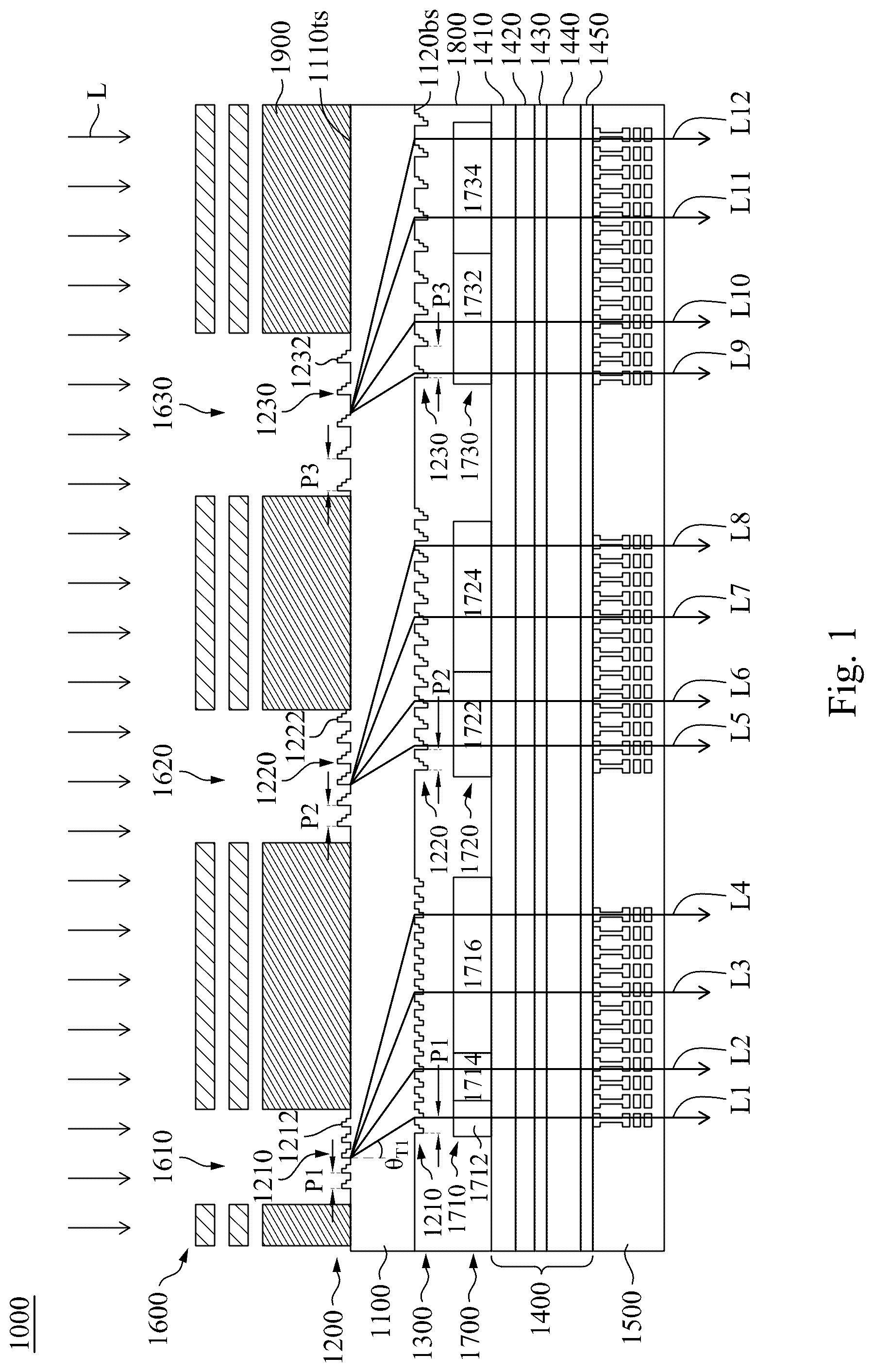 Patent US11841270 Figure 1 – Spectrometer