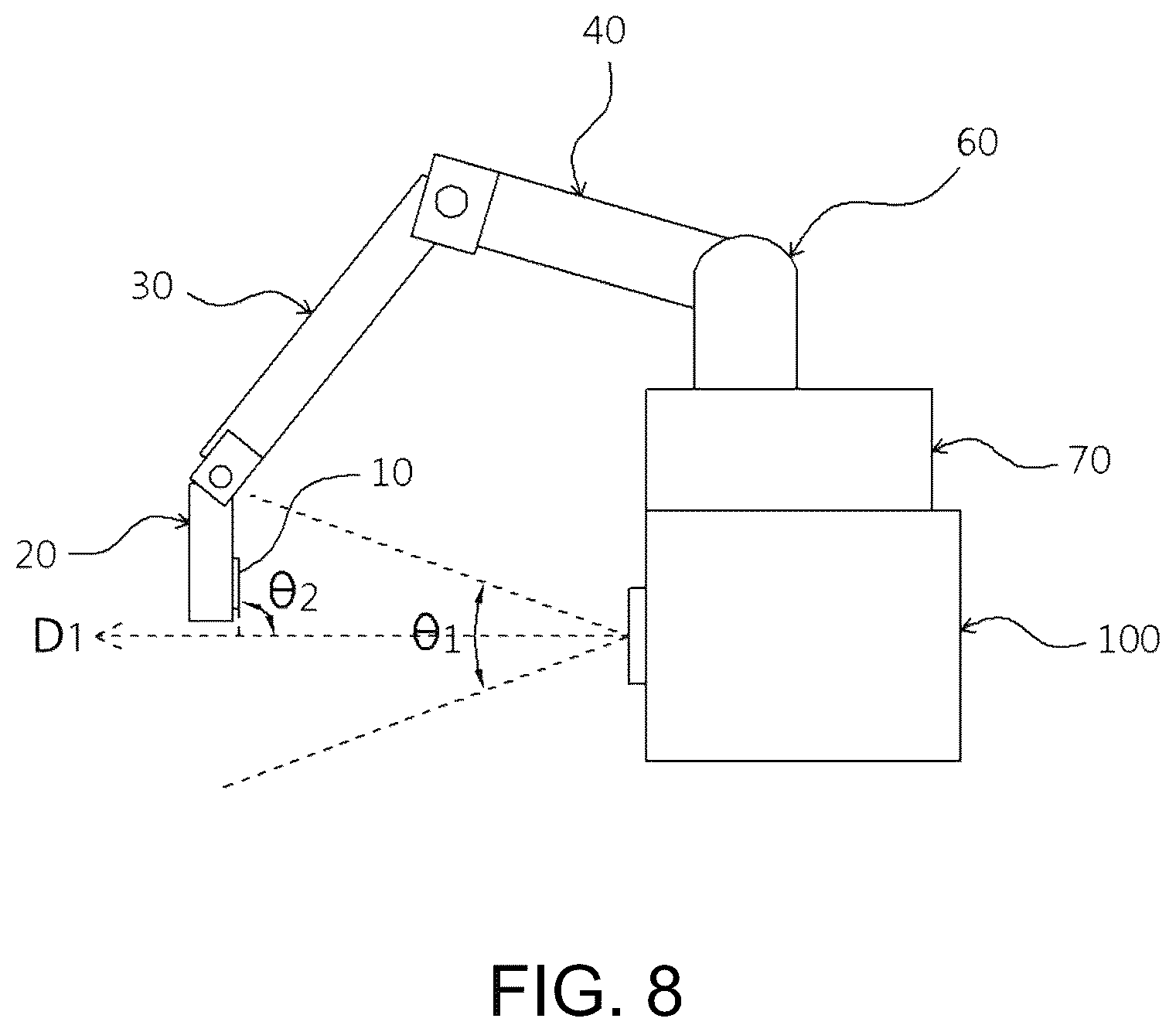 Patent US11841276 Figure 8 – Error correction unit and object temperature detection device