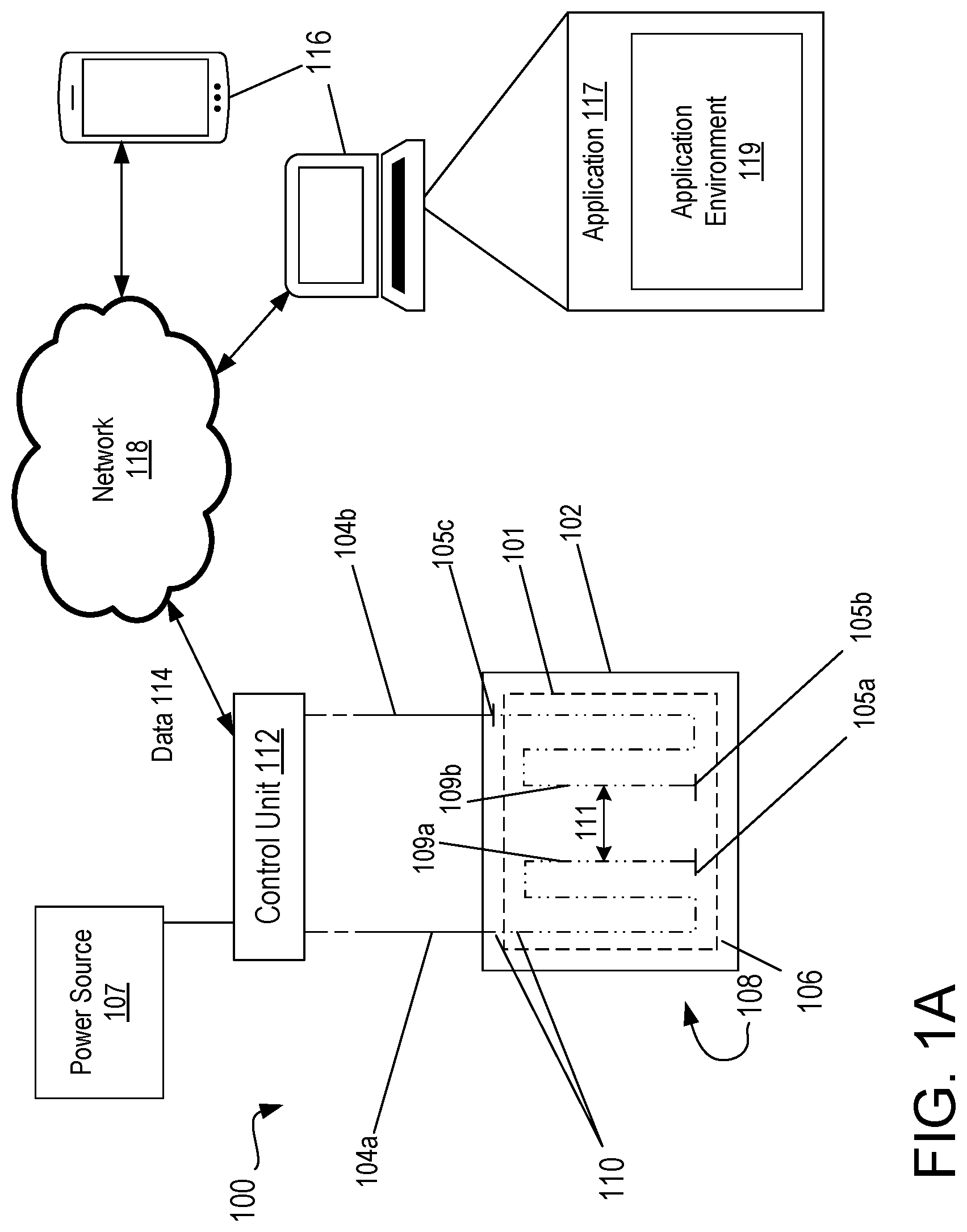 Patent US11841281 Figure 1 – Flexible pressure sensors