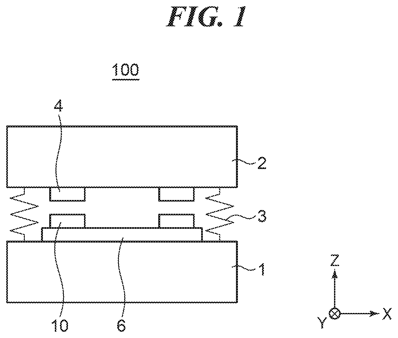 Patent US11841287 Figure 1 – Force sensor and robot equipped with force sensor