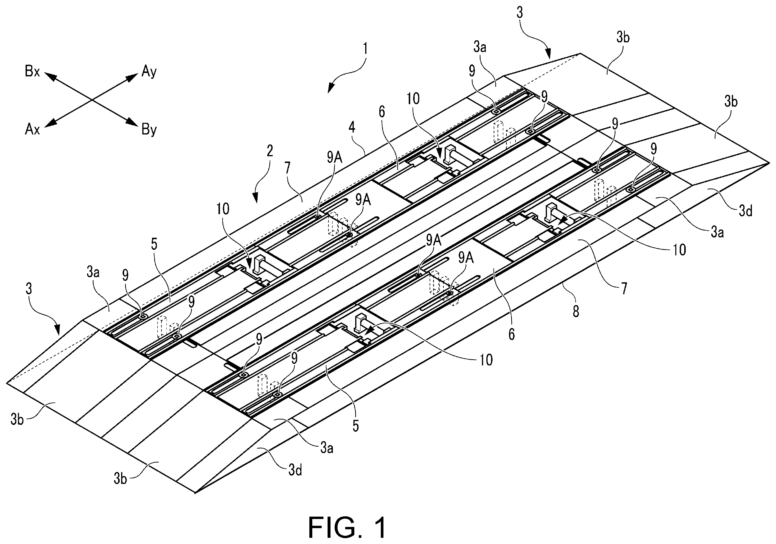 Patent US11841291 Figure 1 – Position changing device