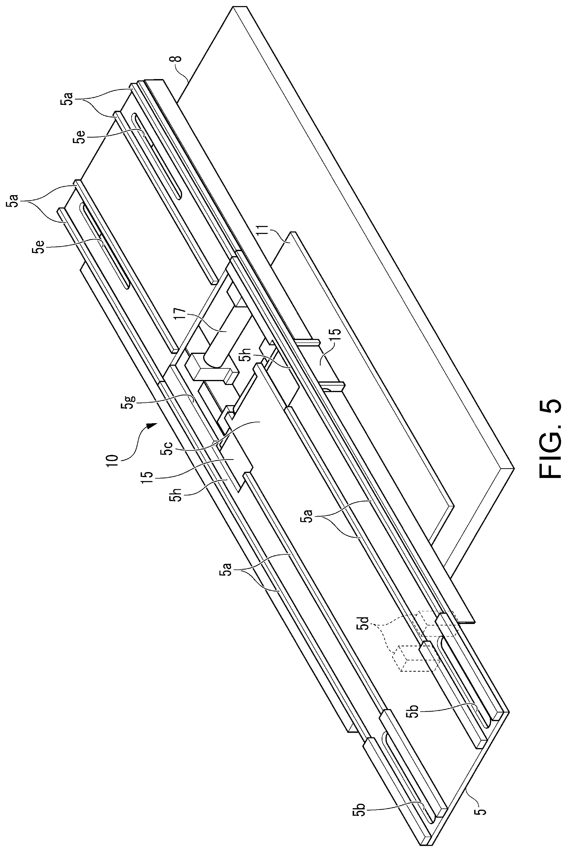 Patent US11841291 Figure 5 – Position changing device