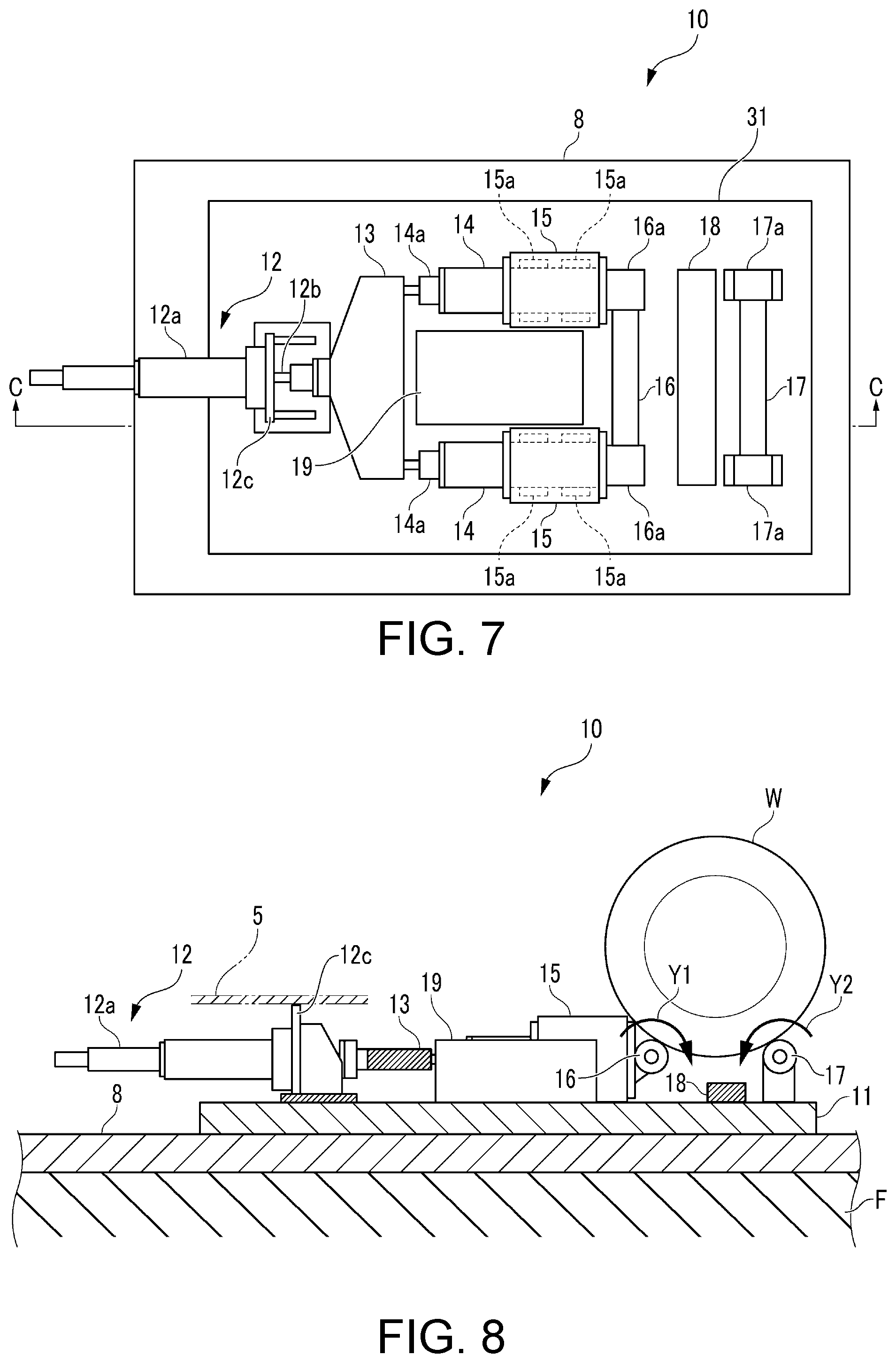 Patent US11841291 Figure 7 – Position changing device