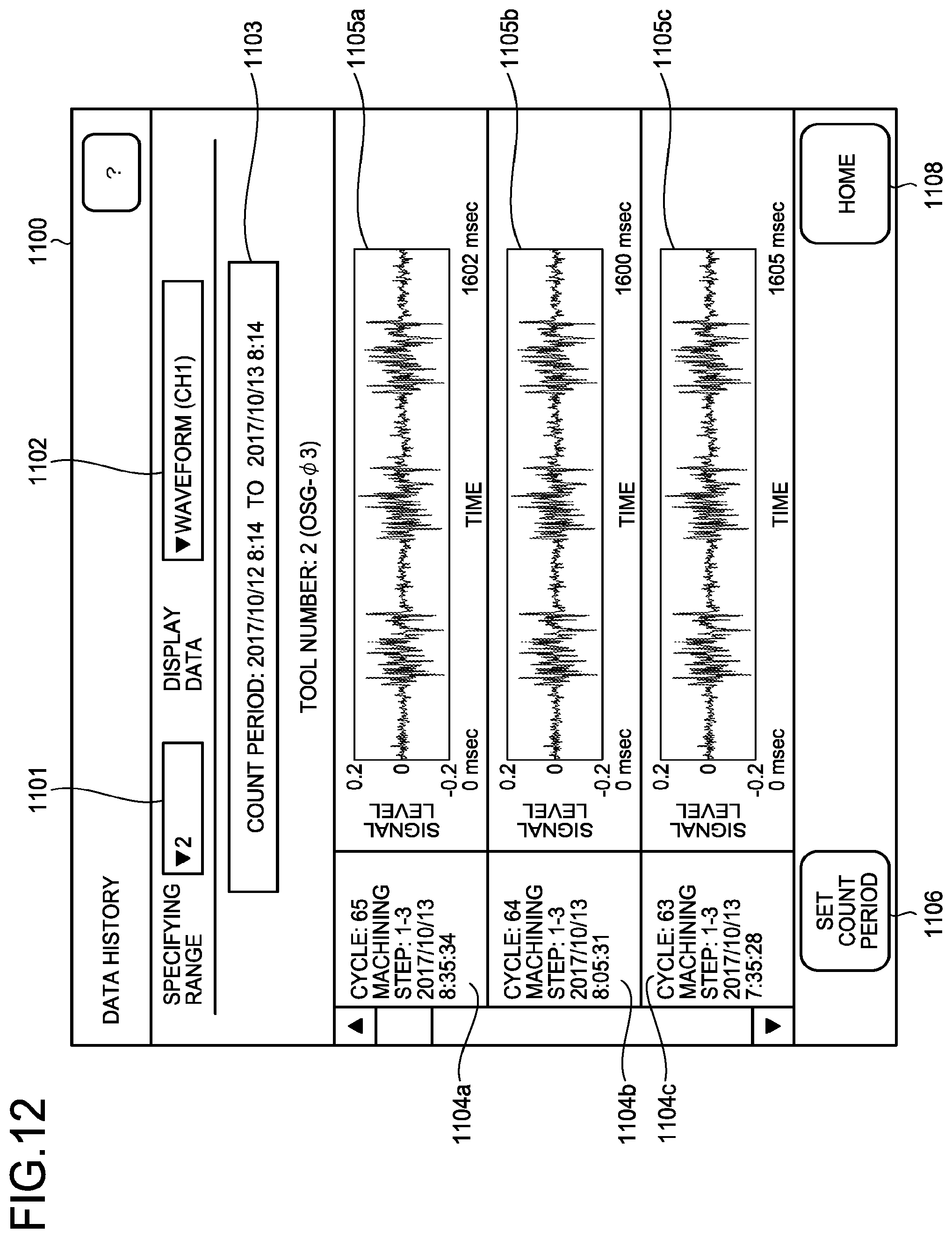 Patent US11841294 Figure 11 – Diagnosis device, diagnosis system, and computer-readable medium
