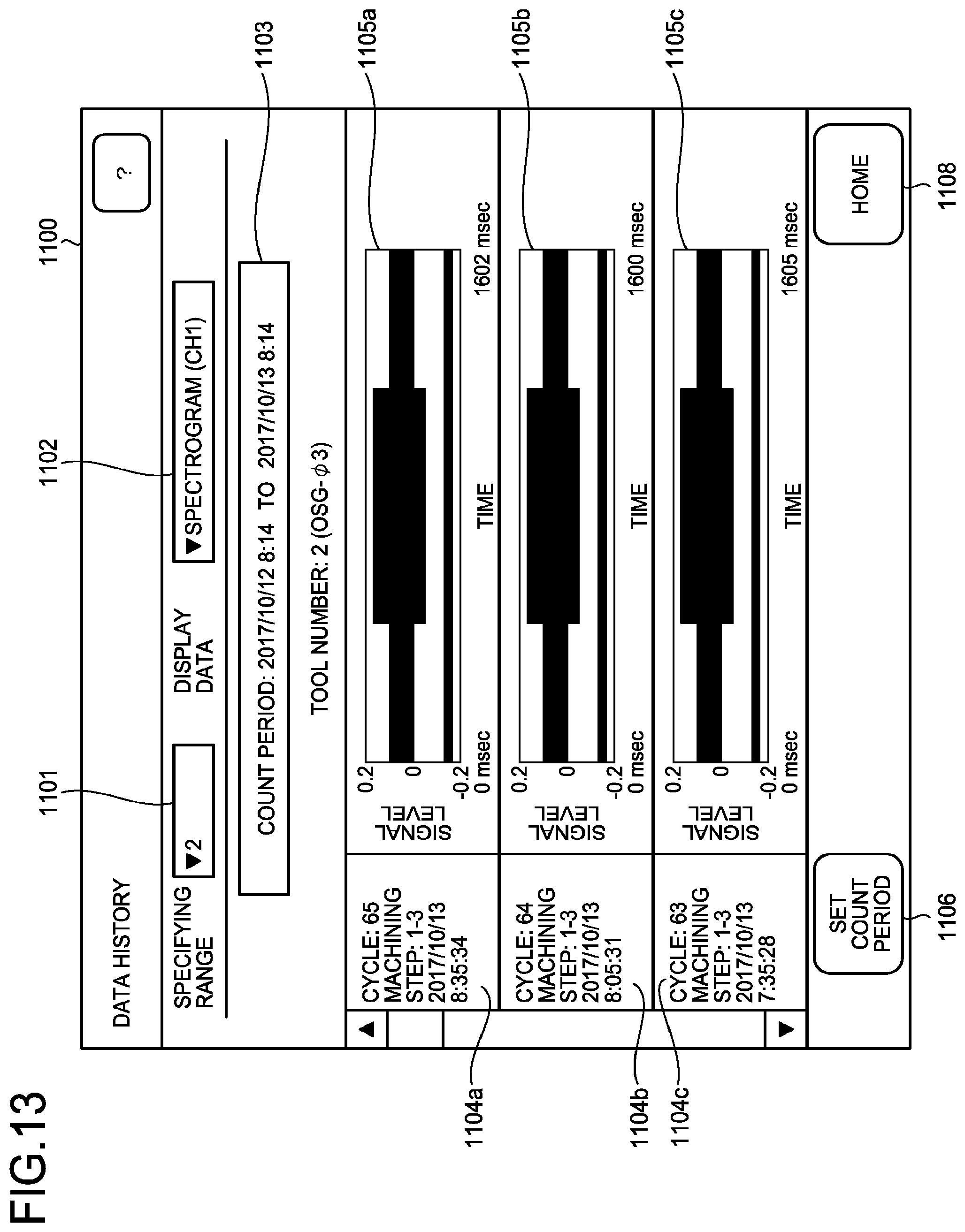 Patent US11841294 Figure 12 – Diagnosis device, diagnosis system, and computer-readable medium