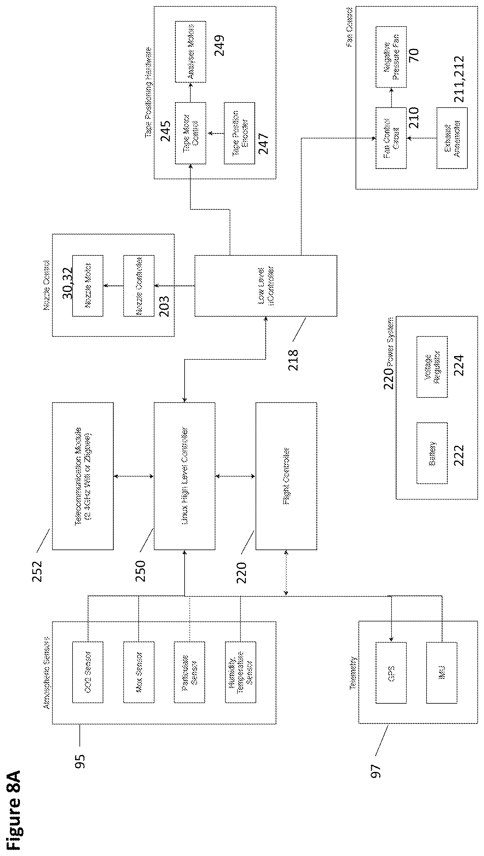 Patent US11841299 Figure 8 – Particulate sampling device and analysis