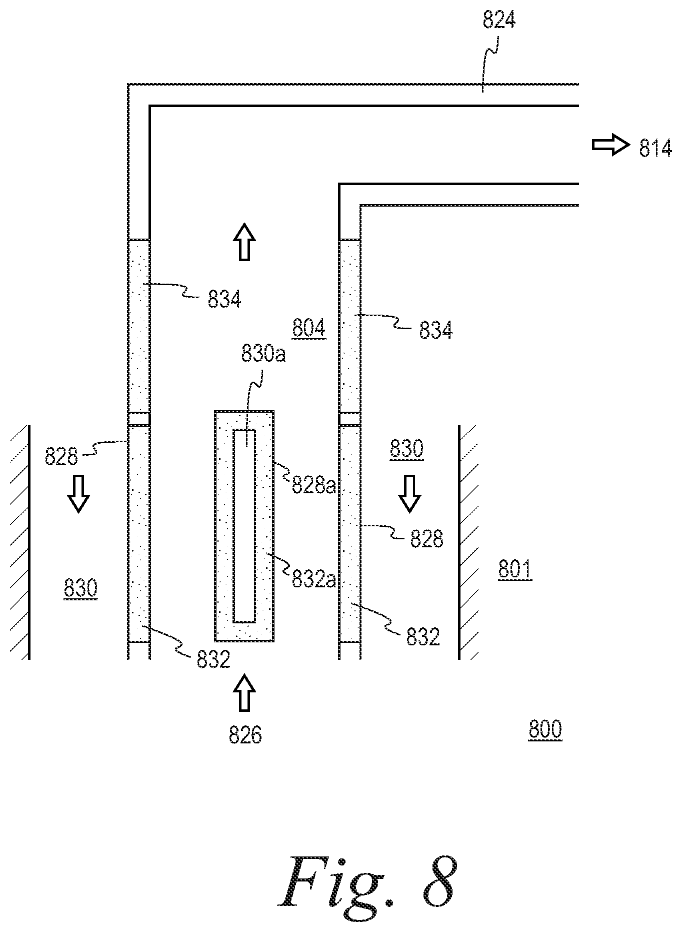 Patent US11841307 Figure 8 – Particulate matter sensor