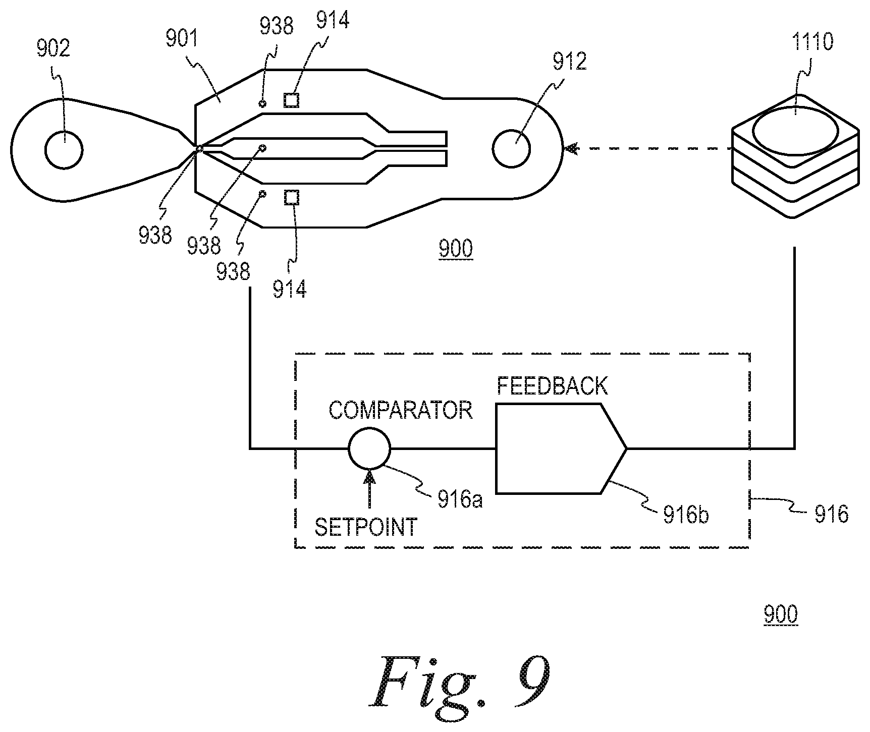 Patent US11841307 Figure 9 – Particulate matter sensor