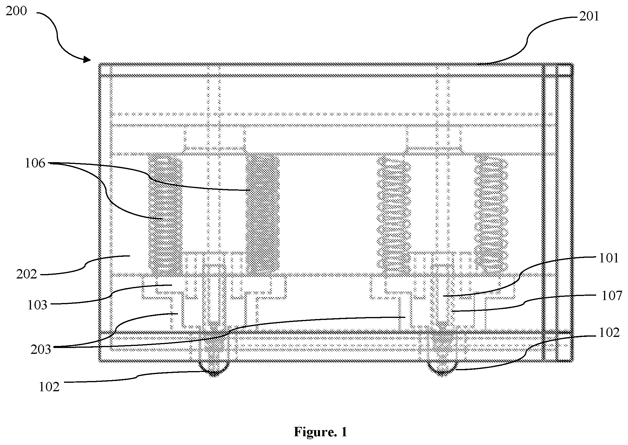 Patent US11841316 Figure 1 – Mechanism for aligning and orienting a probe in an optical system