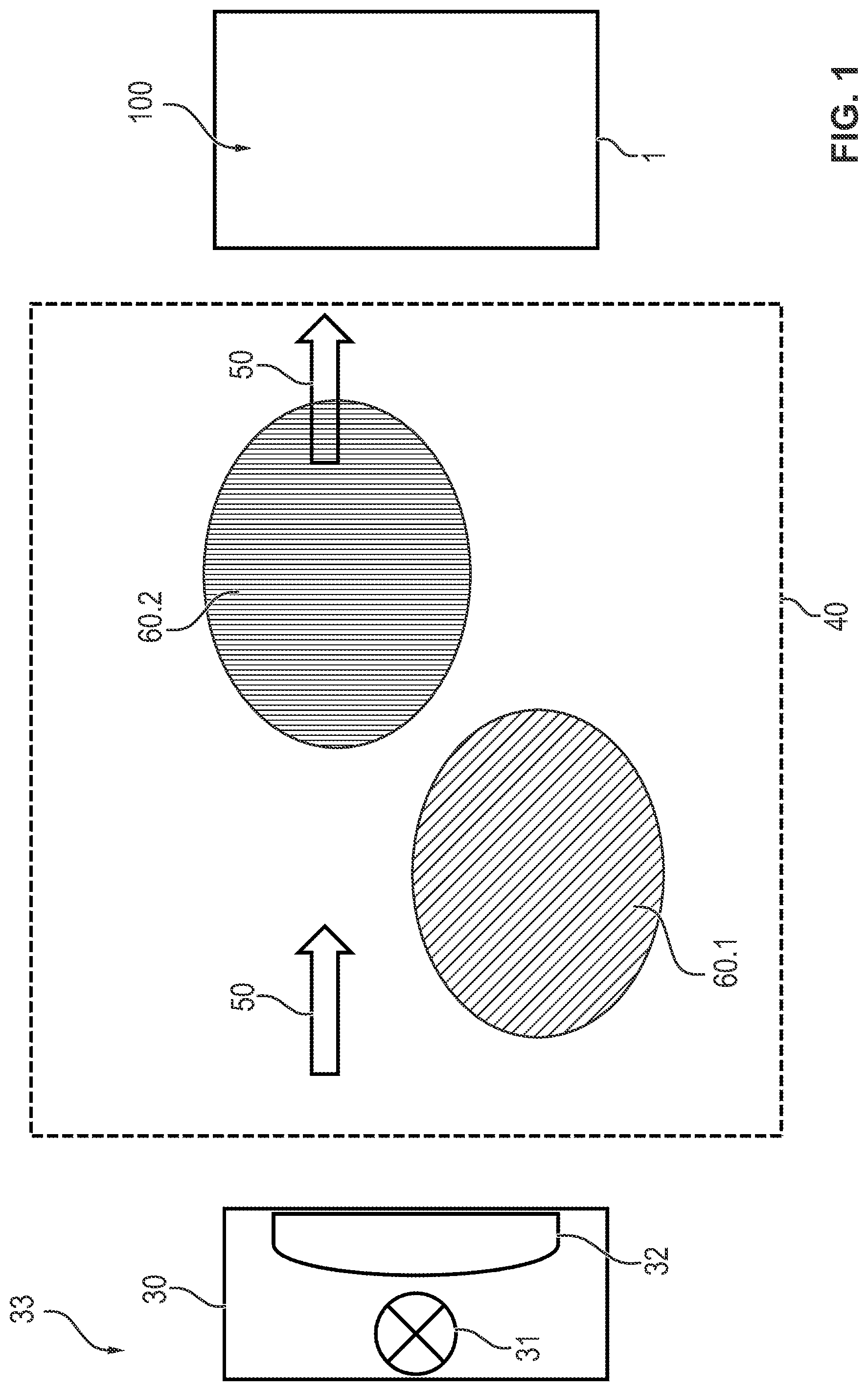 Patent US11841317 Figure 1 – Device and process for detecting a gas, especially a hydrocarbon