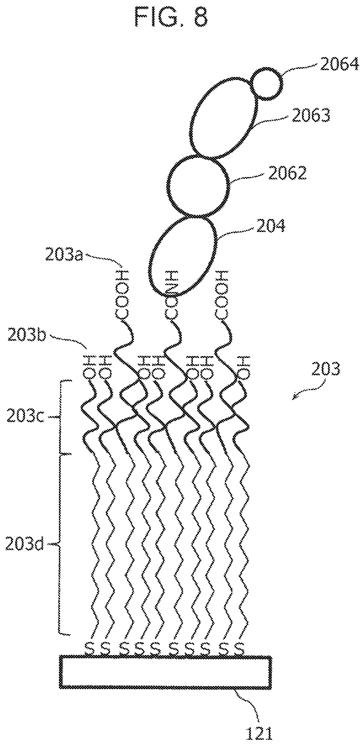Patent US11841323 Figure 8 – Sensor substrate and method of producing the sensor substrate