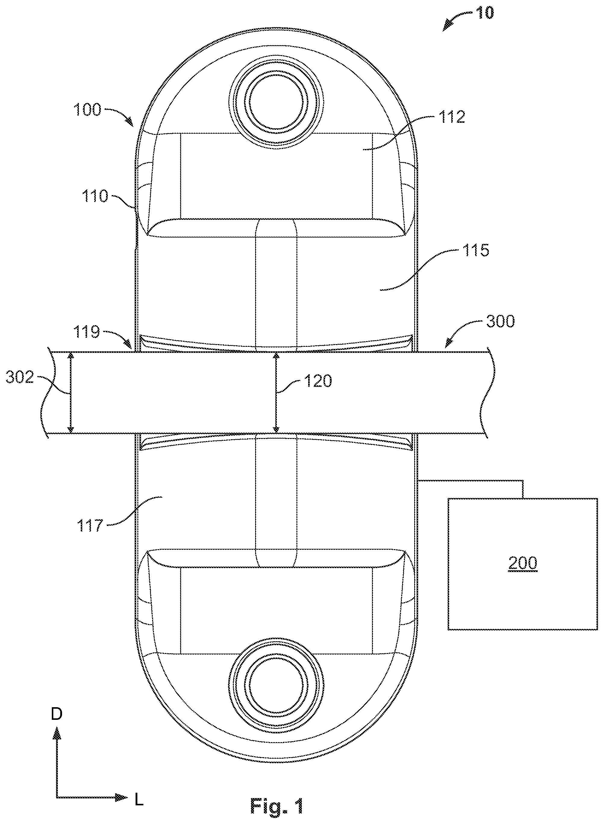 Patent US11841336 Figure 1 – Bubble detection sensor