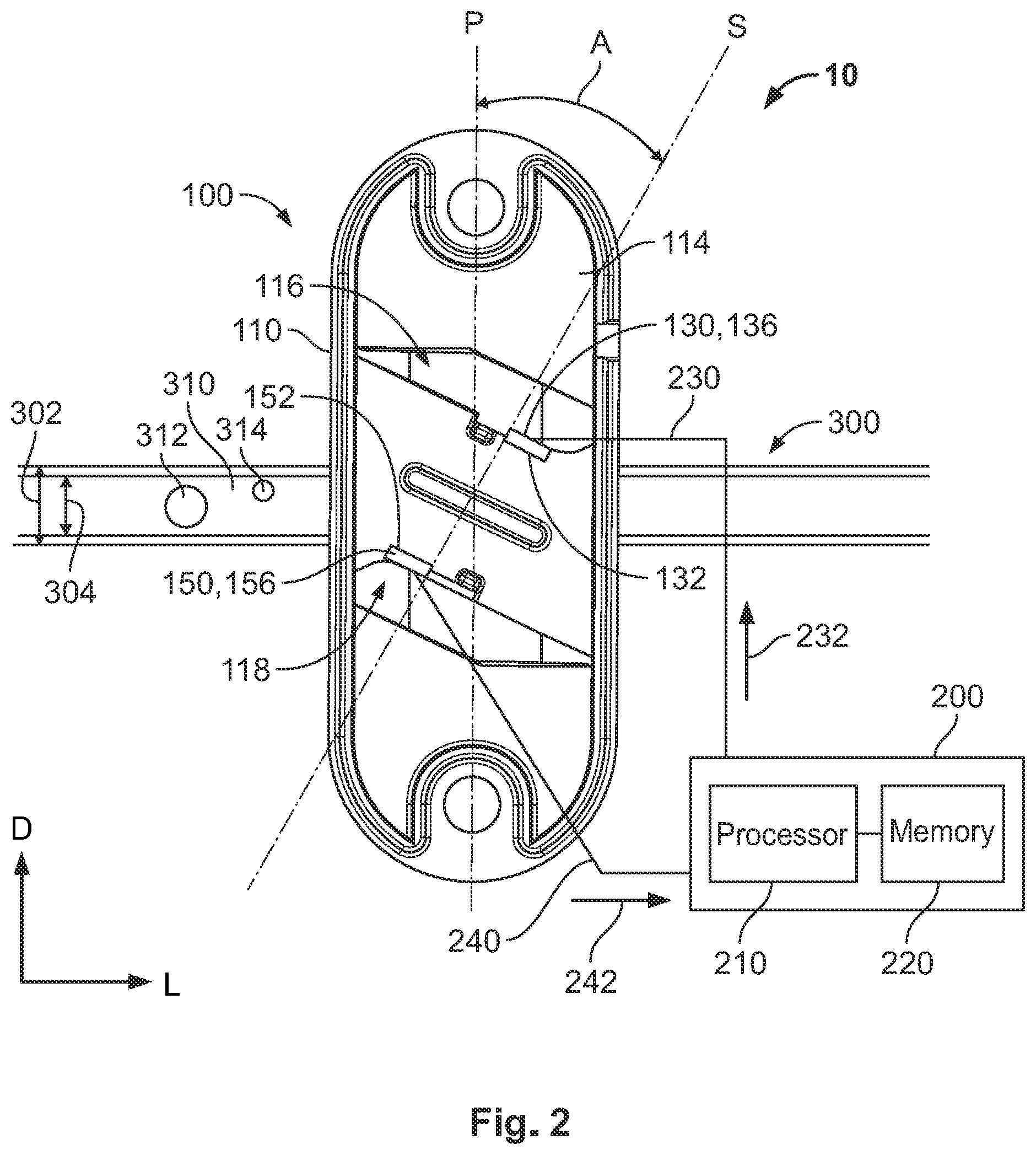 Patent US11841336 Figure 2 – Bubble detection sensor