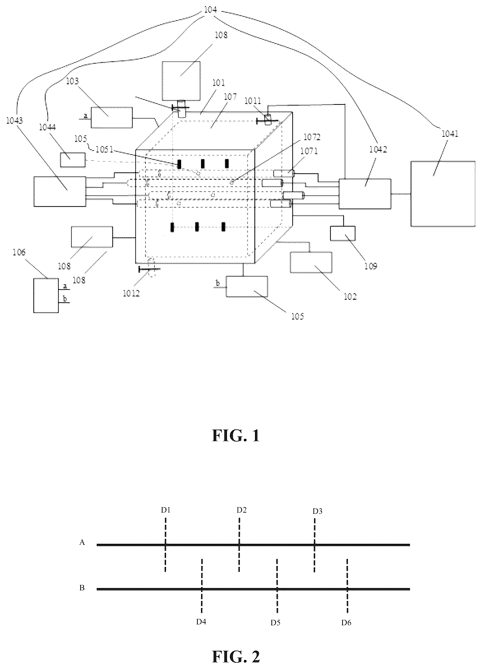 Patent US11841348 Figure 1 – System and method for evaluating the effect of proactive utilization of spatial stress field in laboratory