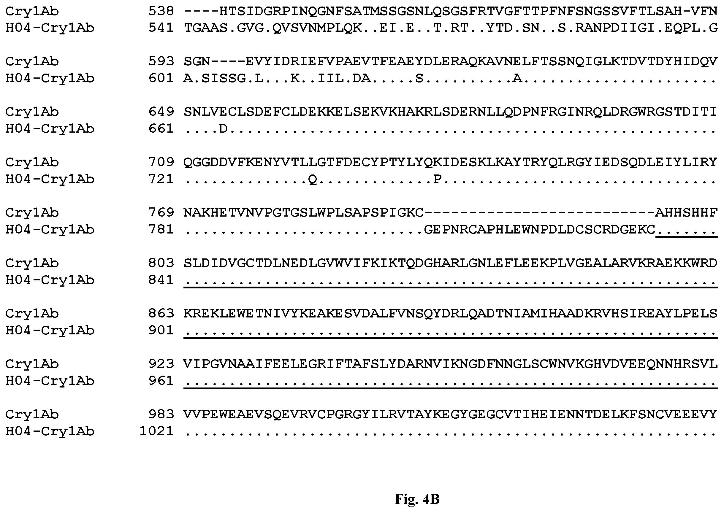 Patent US11841366 Figure 9 – Compositions and methods for detection of wild type cry protein and a hybrid cry protein