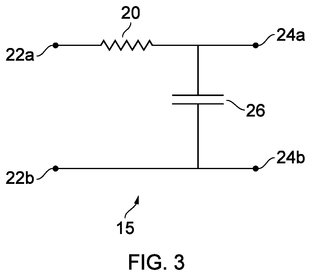 Patent US11841386 Figure 2 – Apparatus for and method of correcting for a gain error resulting from the position of a pole or zero in a transfer function and to a current measurement device including such an apparatus