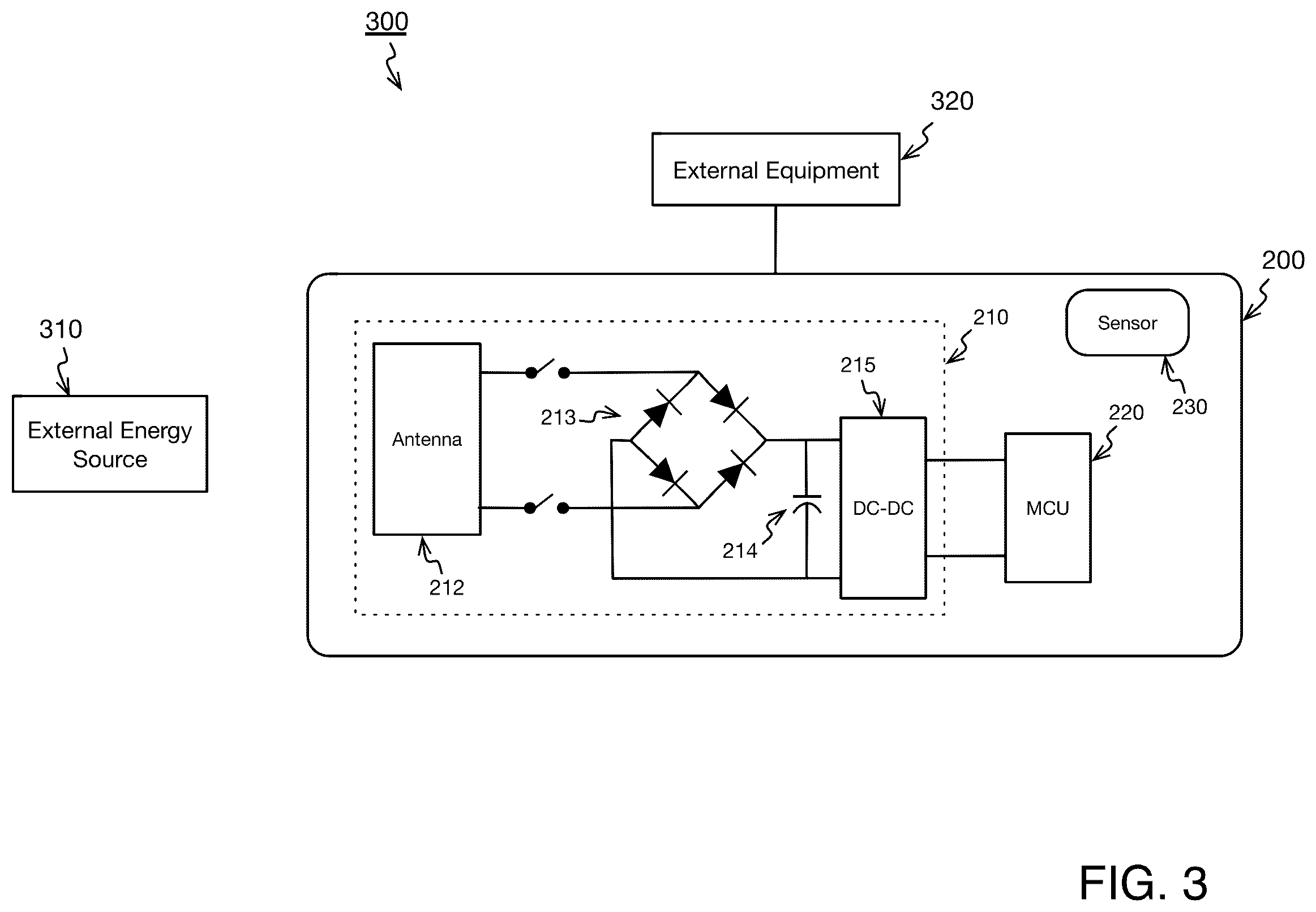 Patent US11841397 Figure 3 – System-on-a-chip testing for energy harvesting devices