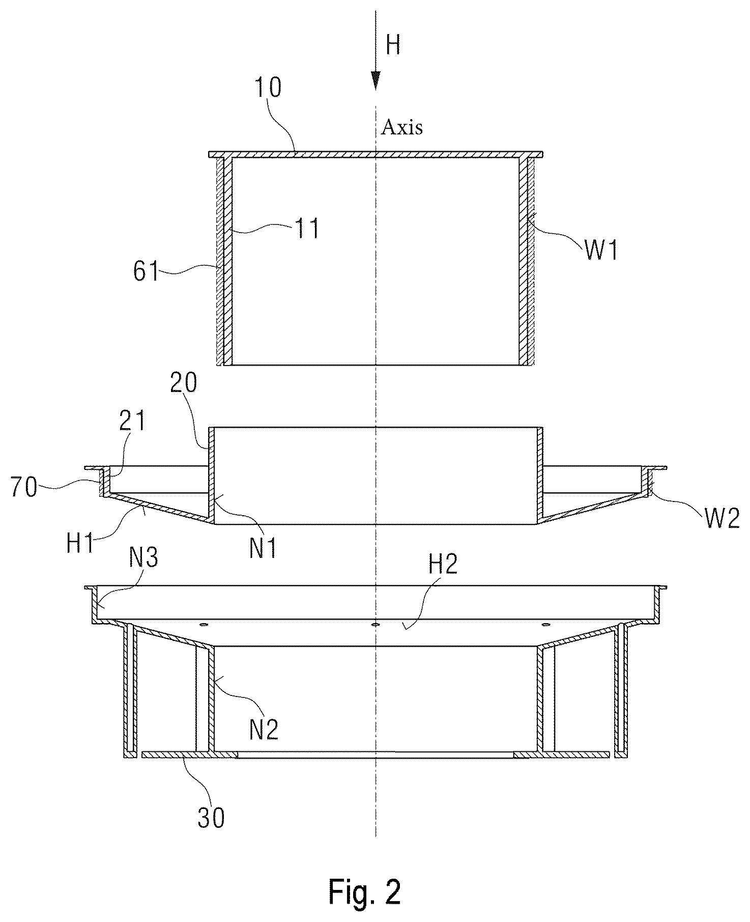 Patent US11841405 Figure 2 – Superconducting magnet for MRI system, and processing tool and processing method therefor
