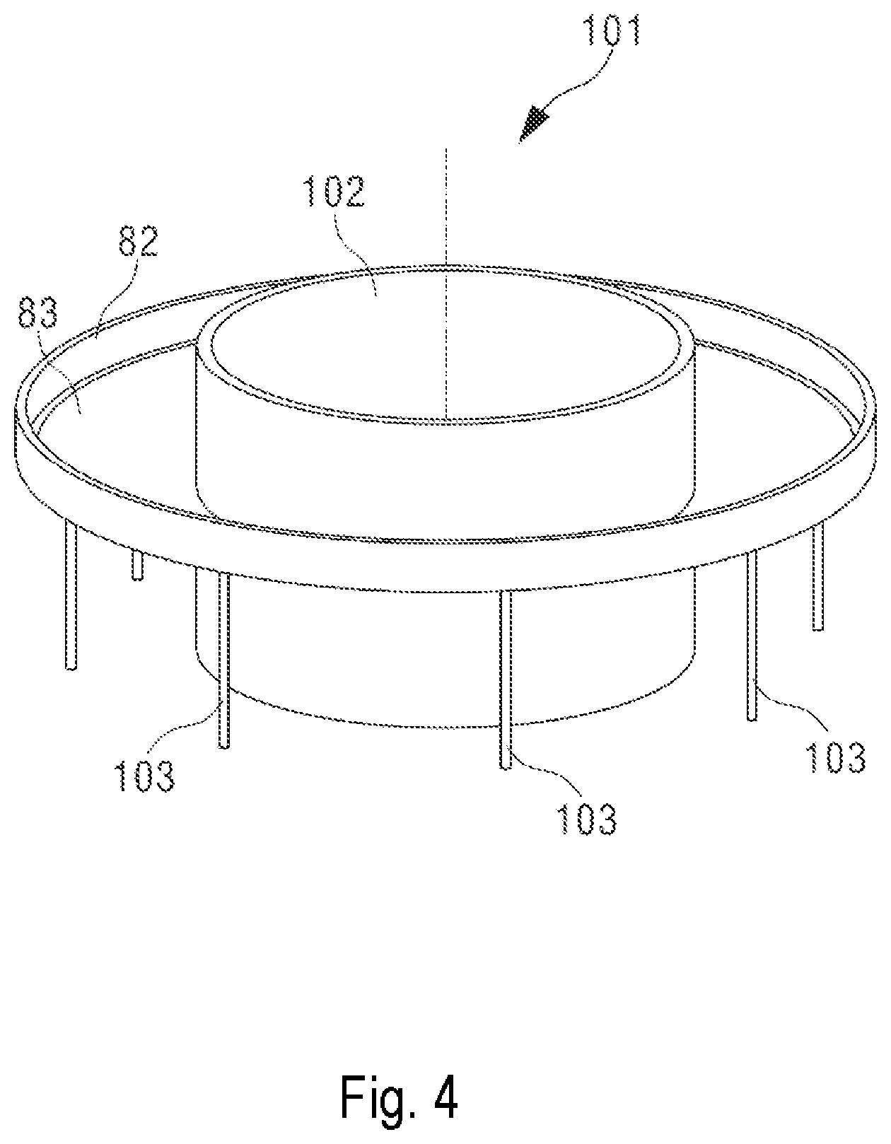 Patent US11841405 Figure 4 – Superconducting magnet for MRI system, and processing tool and processing method therefor
