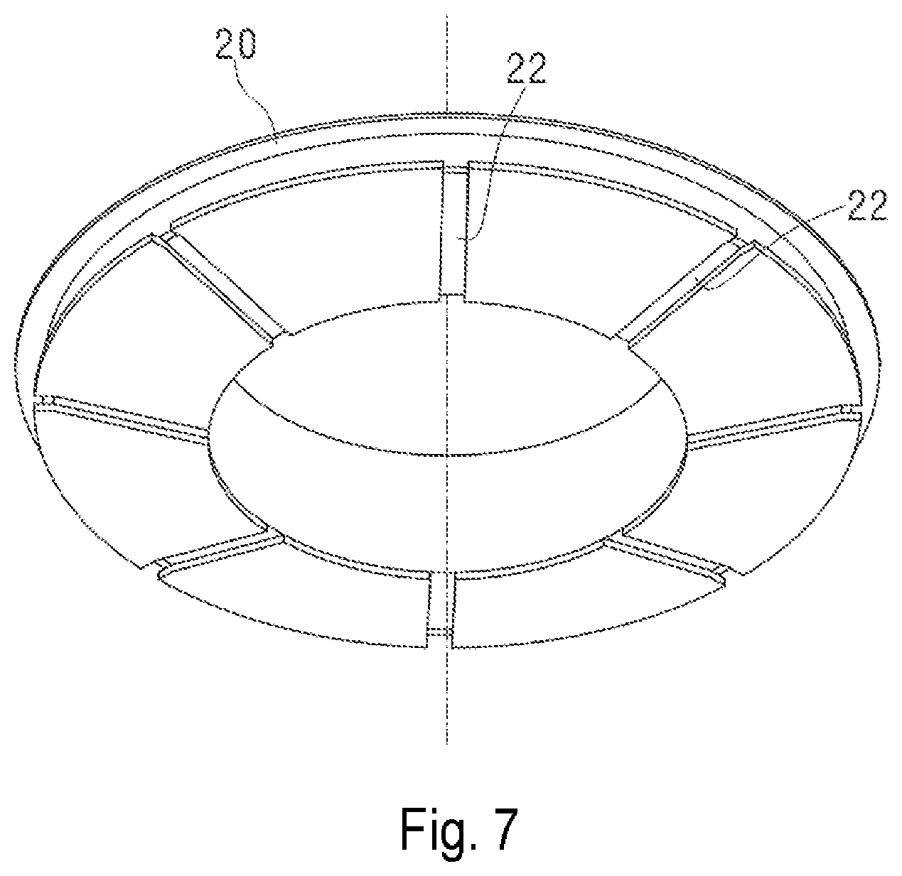 Patent US11841405 Figure 7 – Superconducting magnet for MRI system, and processing tool and processing method therefor