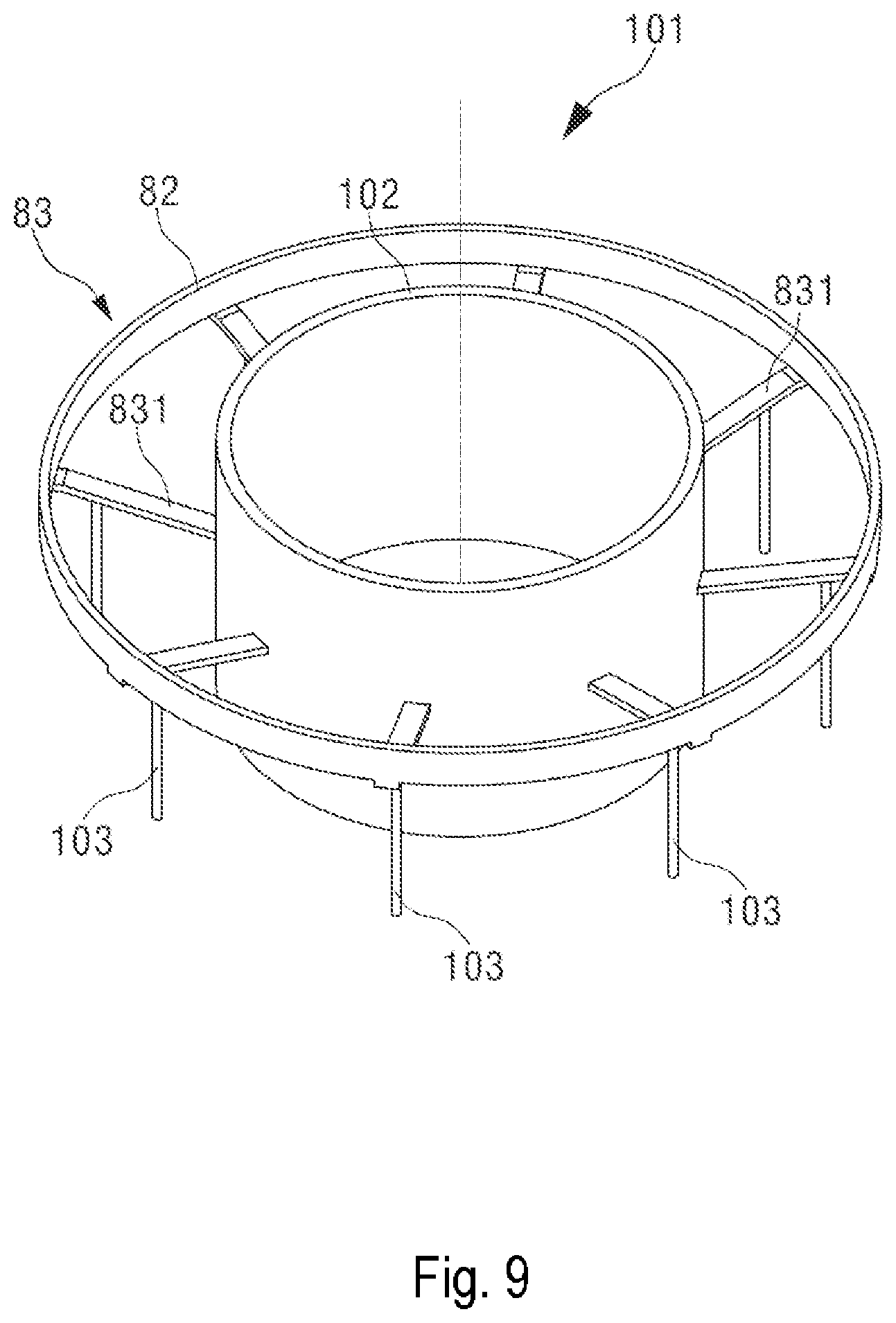 Patent US11841405 Figure 9 – Superconducting magnet for MRI system, and processing tool and processing method therefor