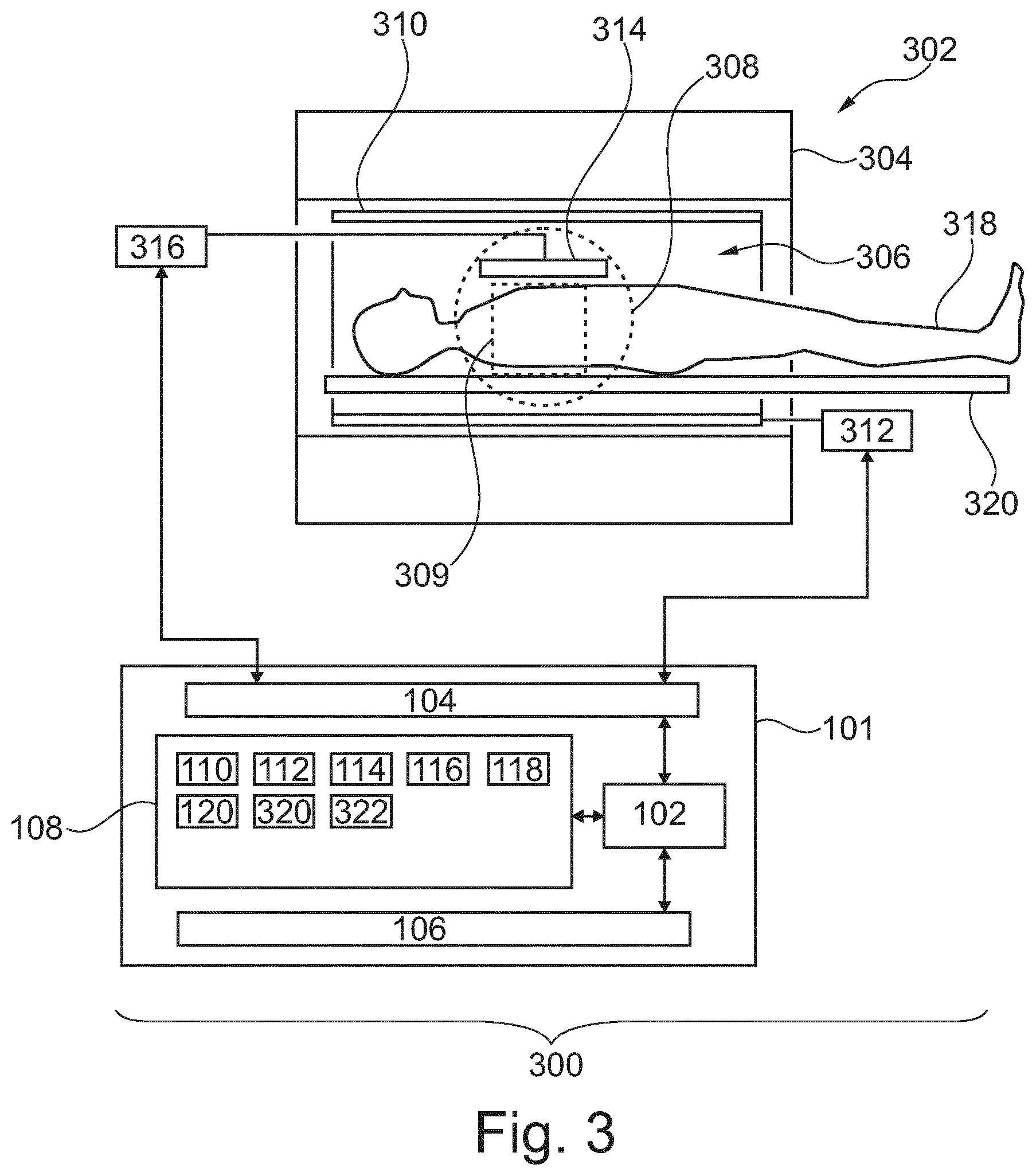 Patent US11841412 Figure 3 – Calculation of a B0 image multiple diffusion weighted MR images